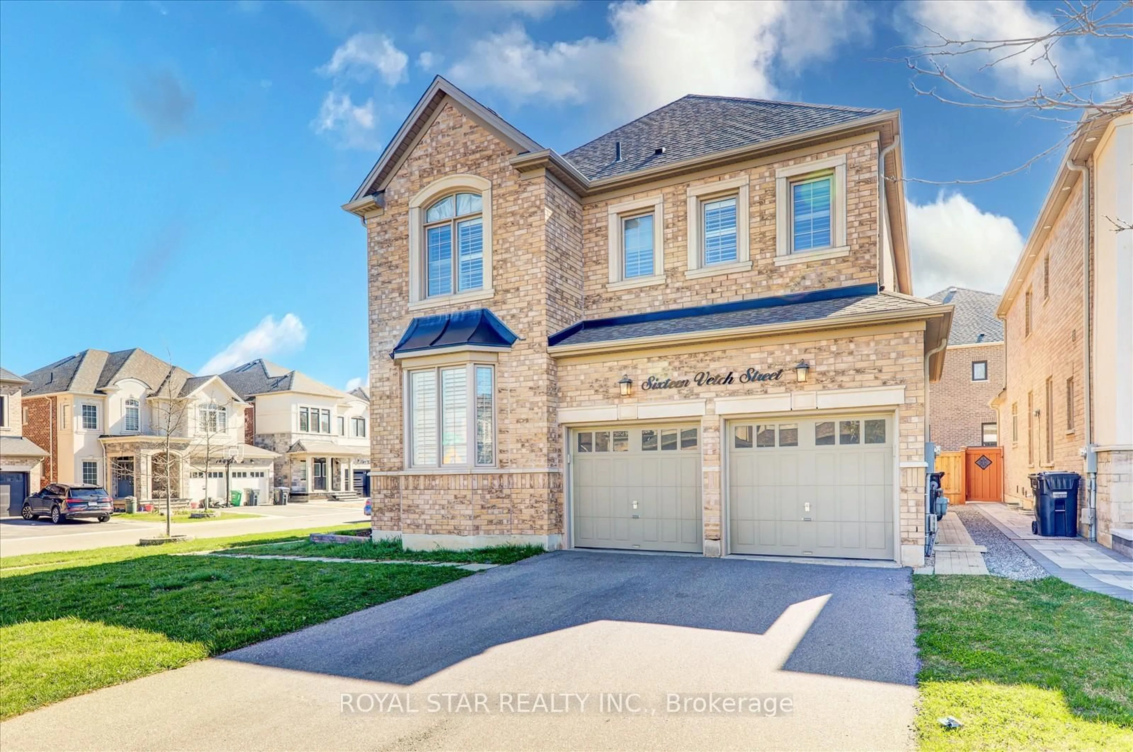 Home with brick exterior material, street for 16 Vetch St, Brampton Ontario L6Y 6C2