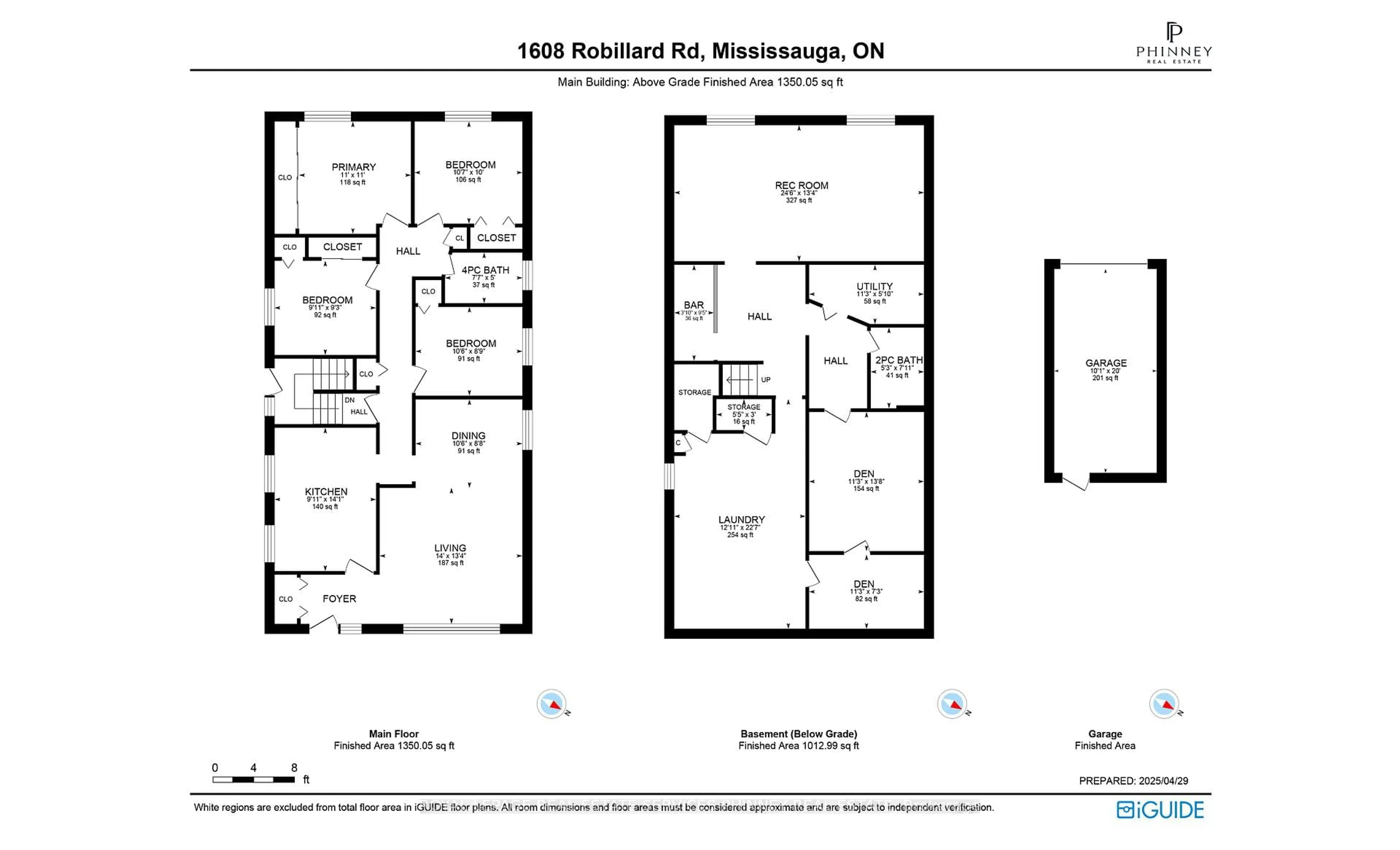 Floor plan for 1608 Robillard Rd, Mississauga Ontario L5J 3K7