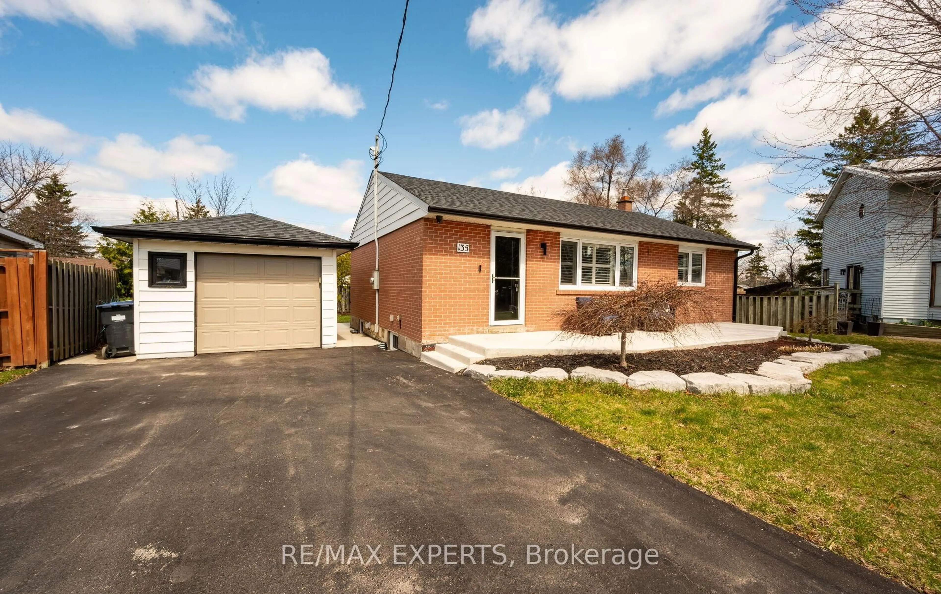 Home with brick exterior material, street for 135 Martha Cres, Caledon Ontario L7E 4X5