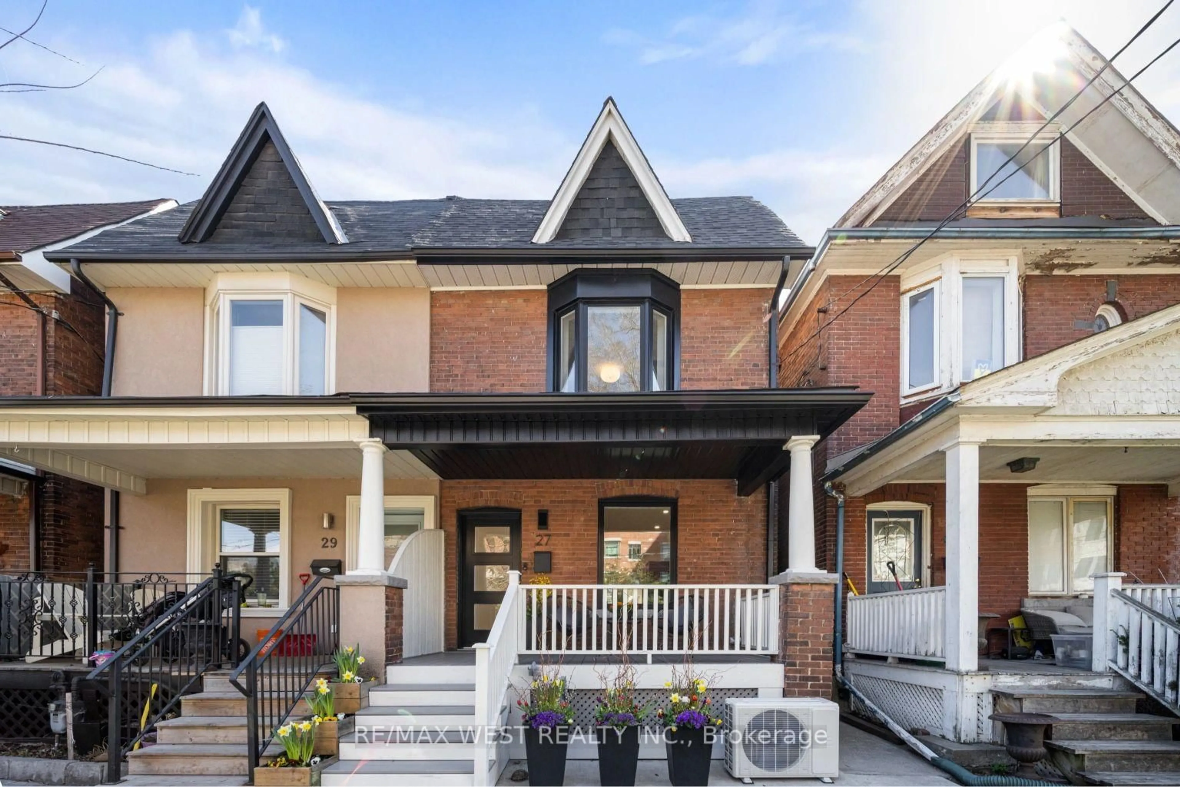 Home with brick exterior material, street for 27 Fisken Ave, Toronto Ontario M6P 3C1