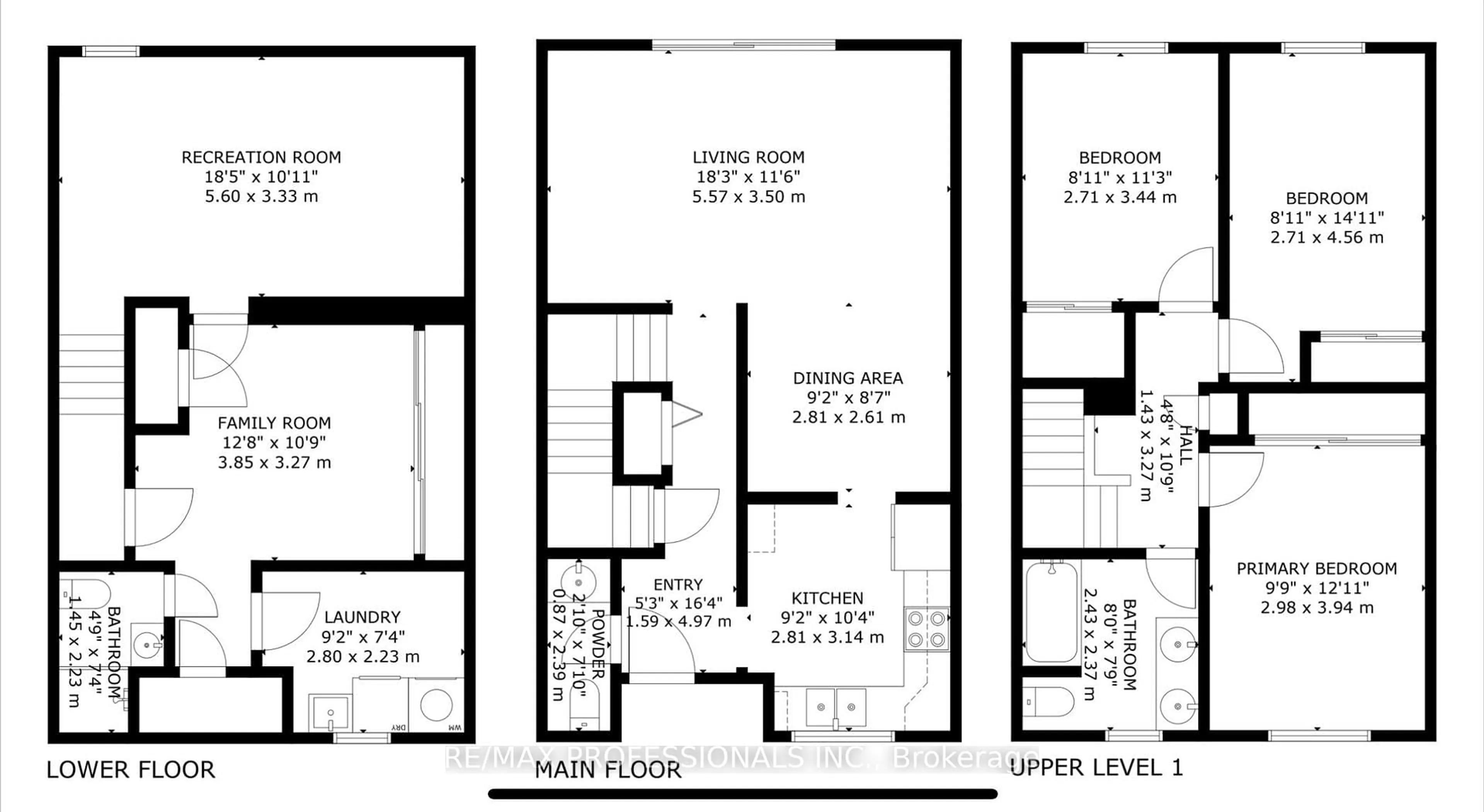 Floor plan for 580 Renforth Dr #52, Toronto Ontario M9C 2N5