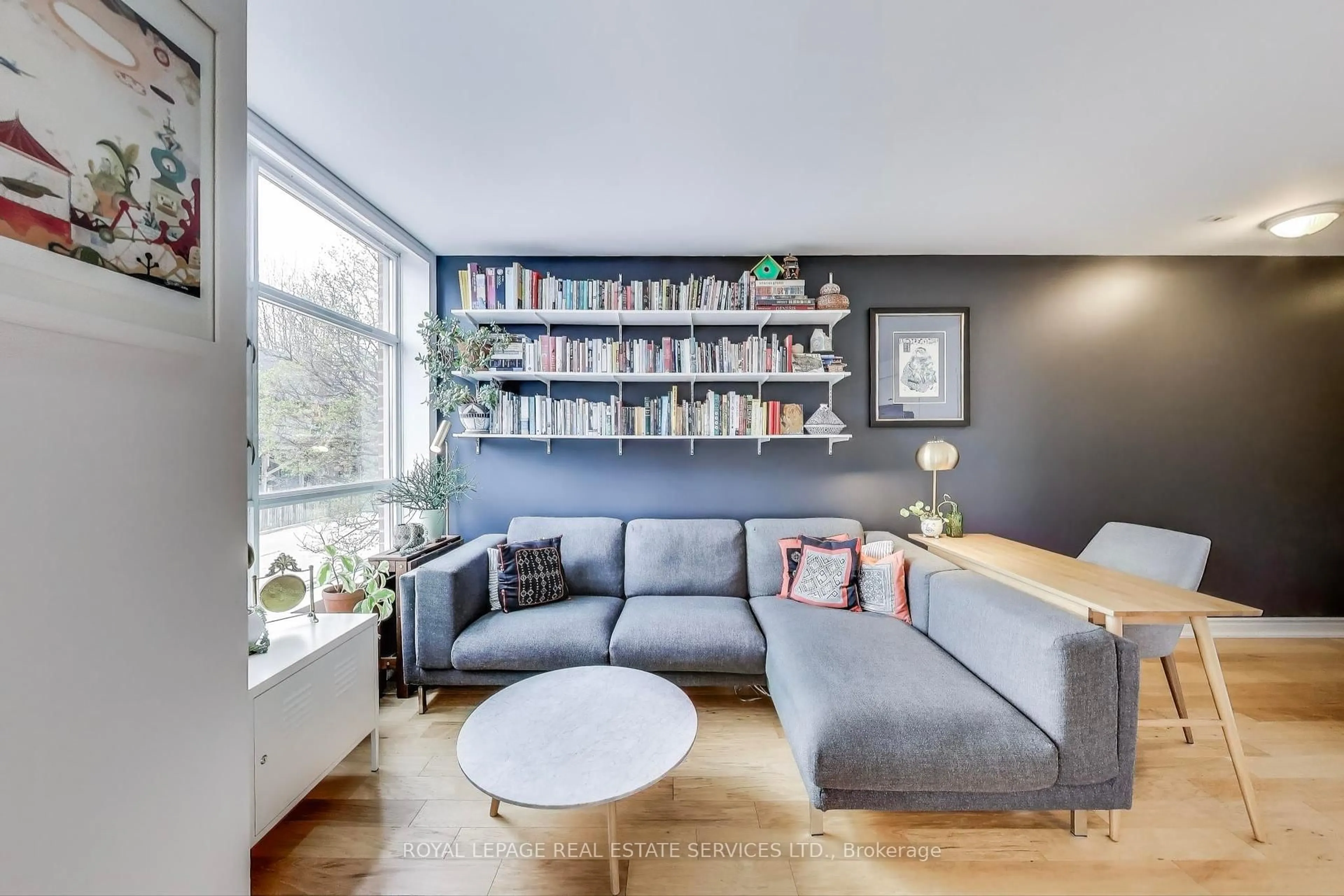 Living room with furniture, unknown for 2495 Dundas St #201, Toronto Ontario M6P 1X4