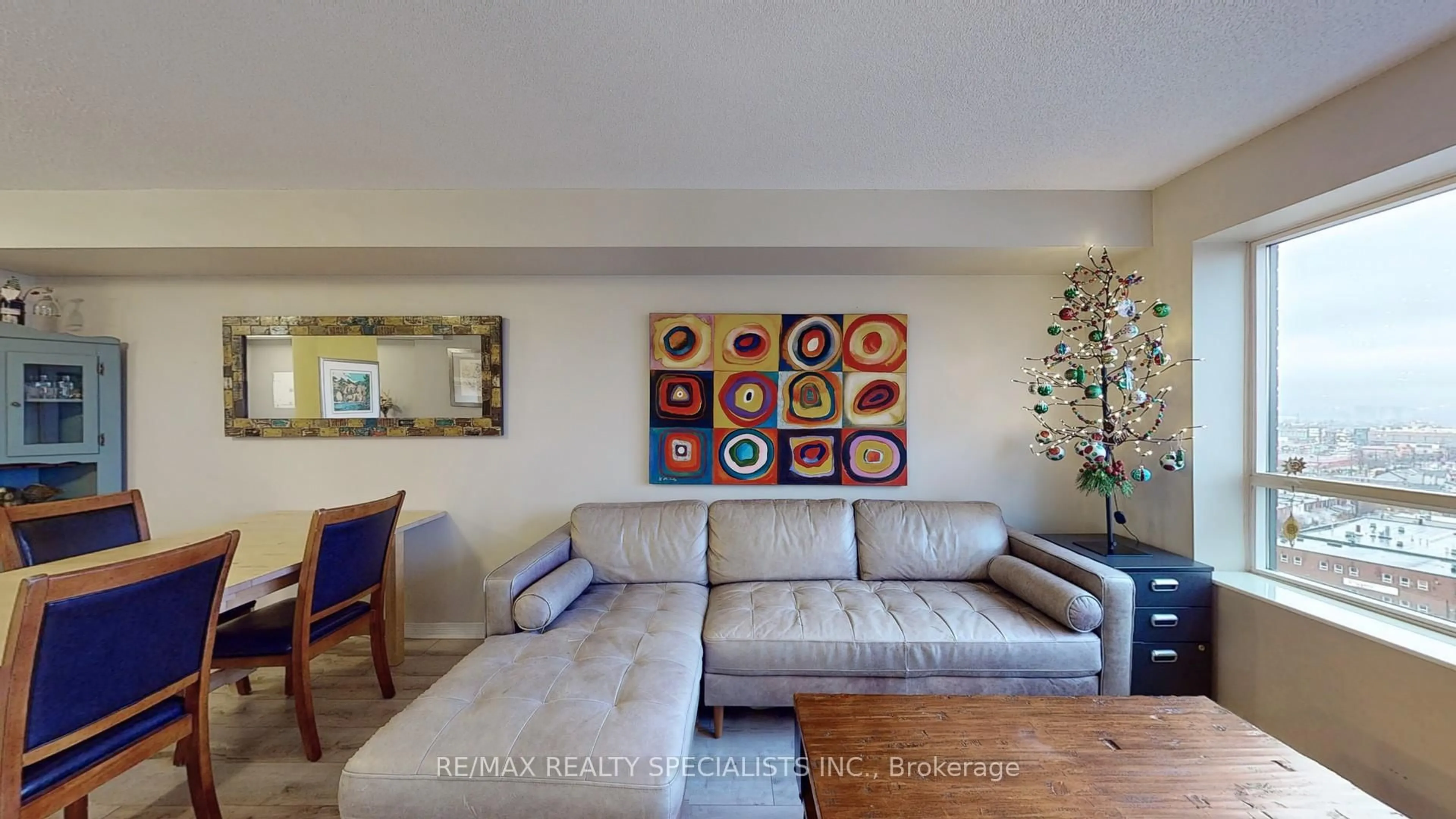 Living room with furniture, unknown for 61 Heintzman St #1412, Toronto Ontario M6P 5A2