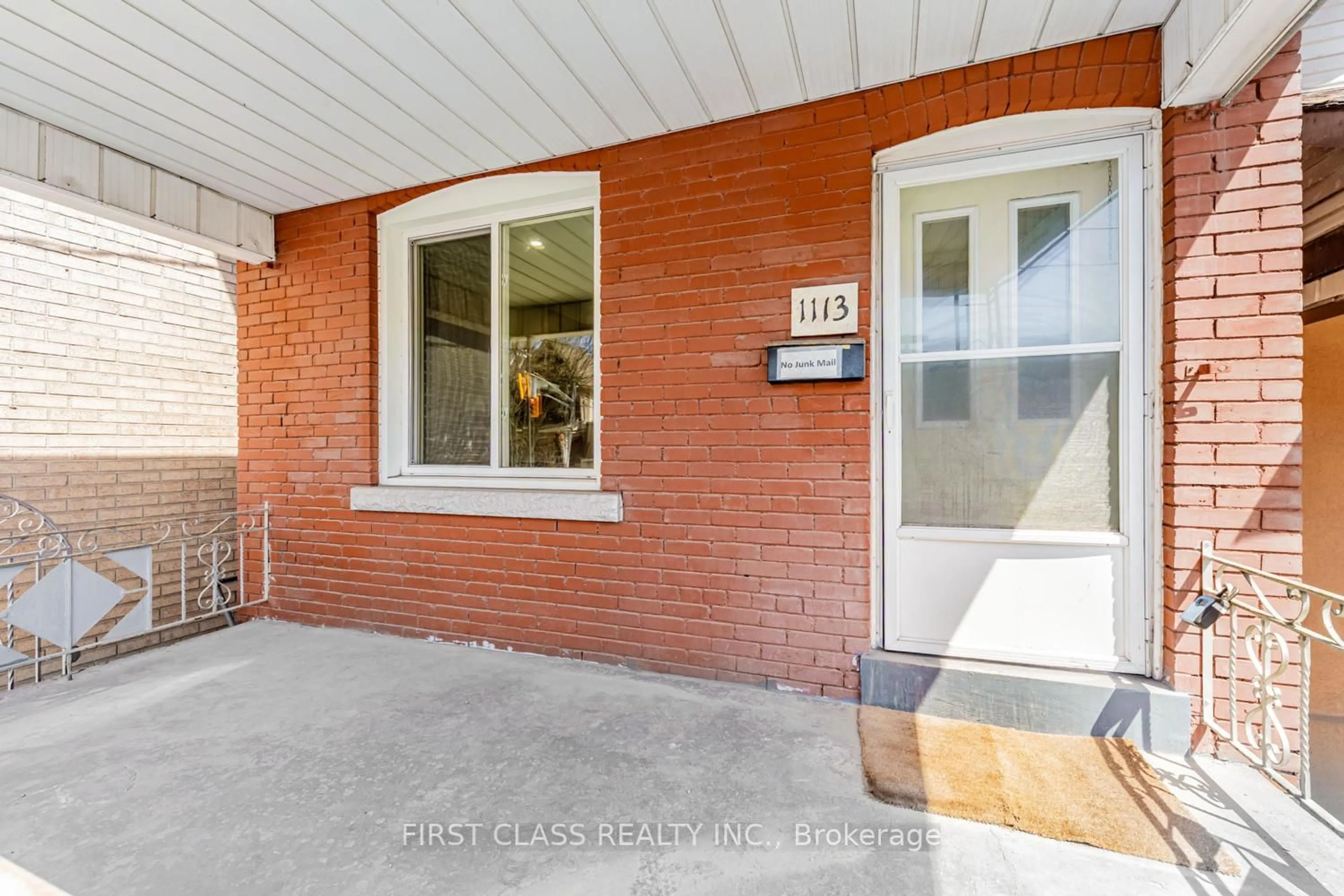 Home with brick exterior material, street for 1113 Dufferin St, Toronto Ontario M6H 4B5