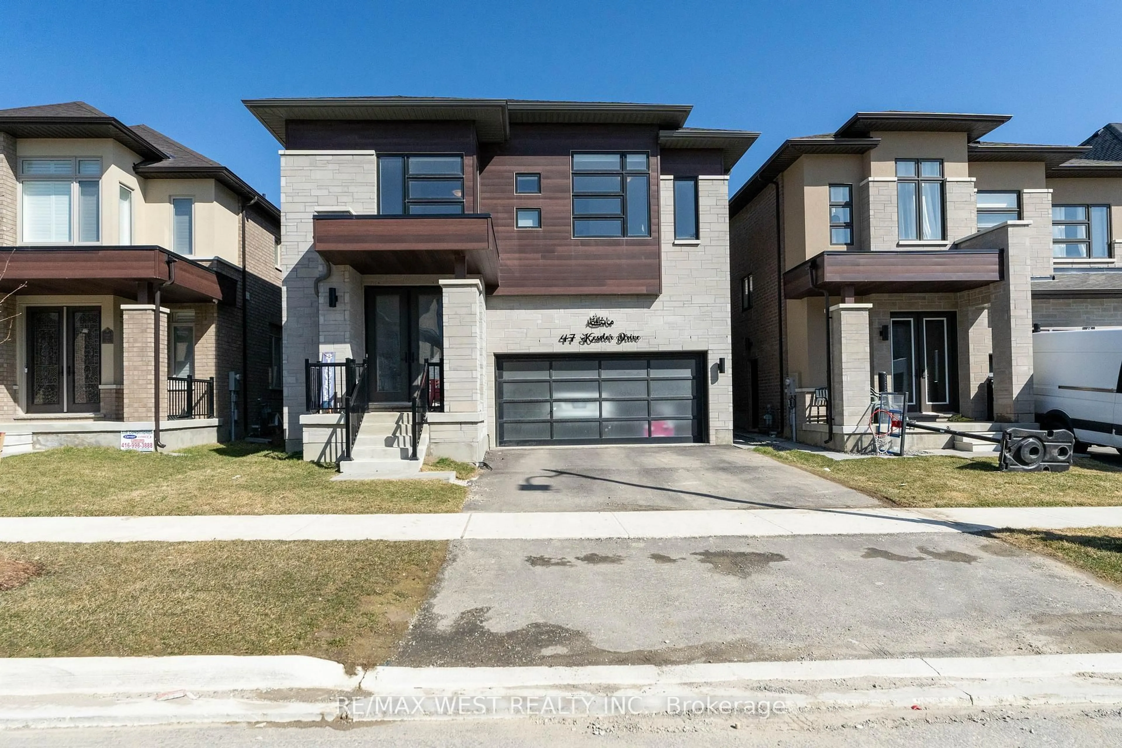 Home with brick exterior material, street for 47 Kessler Dr, Brampton Ontario L6R 4E7