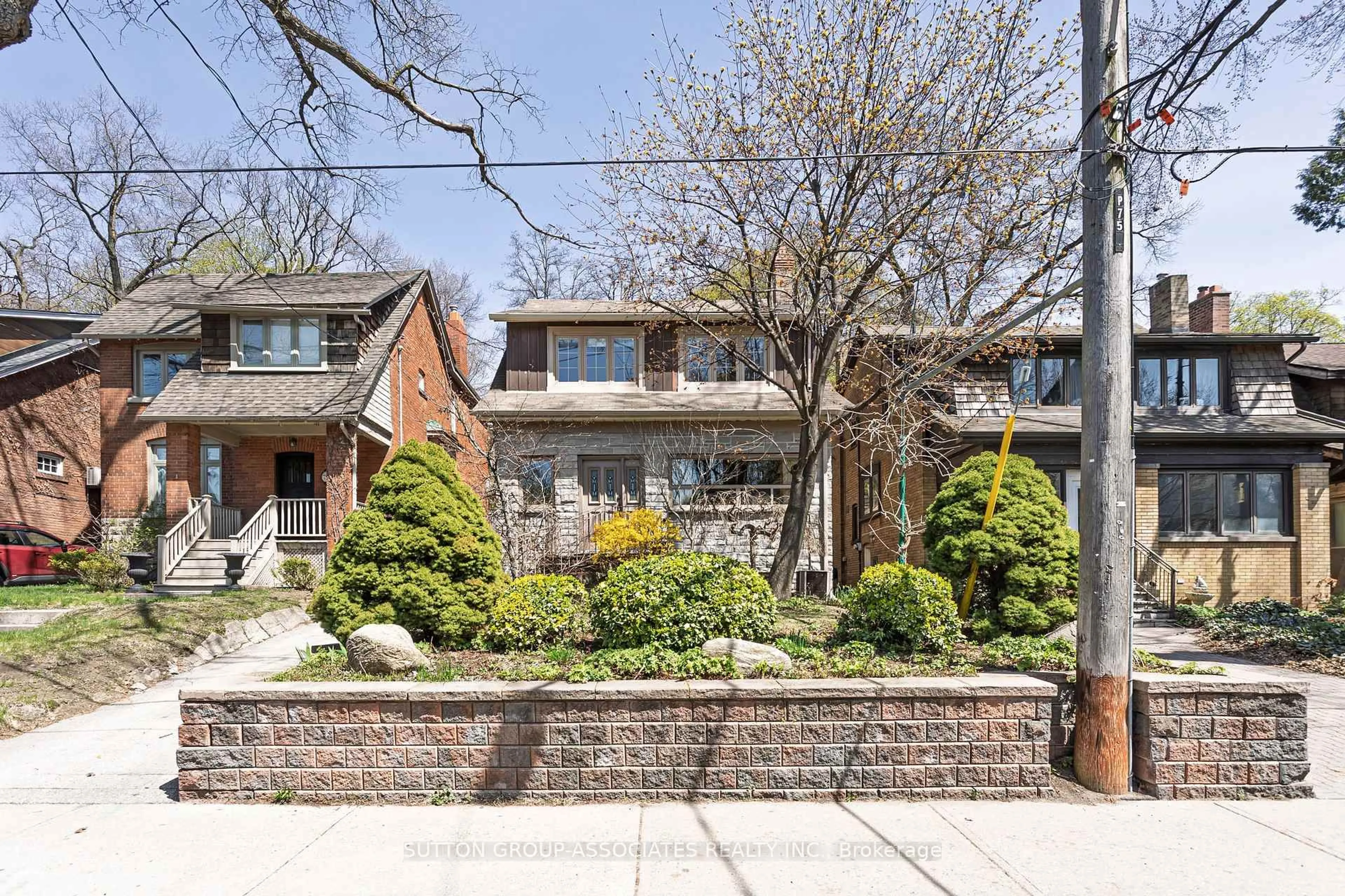 Home with brick exterior material, street for 75 Clendenan Ave, Toronto Ontario M6P 2W7