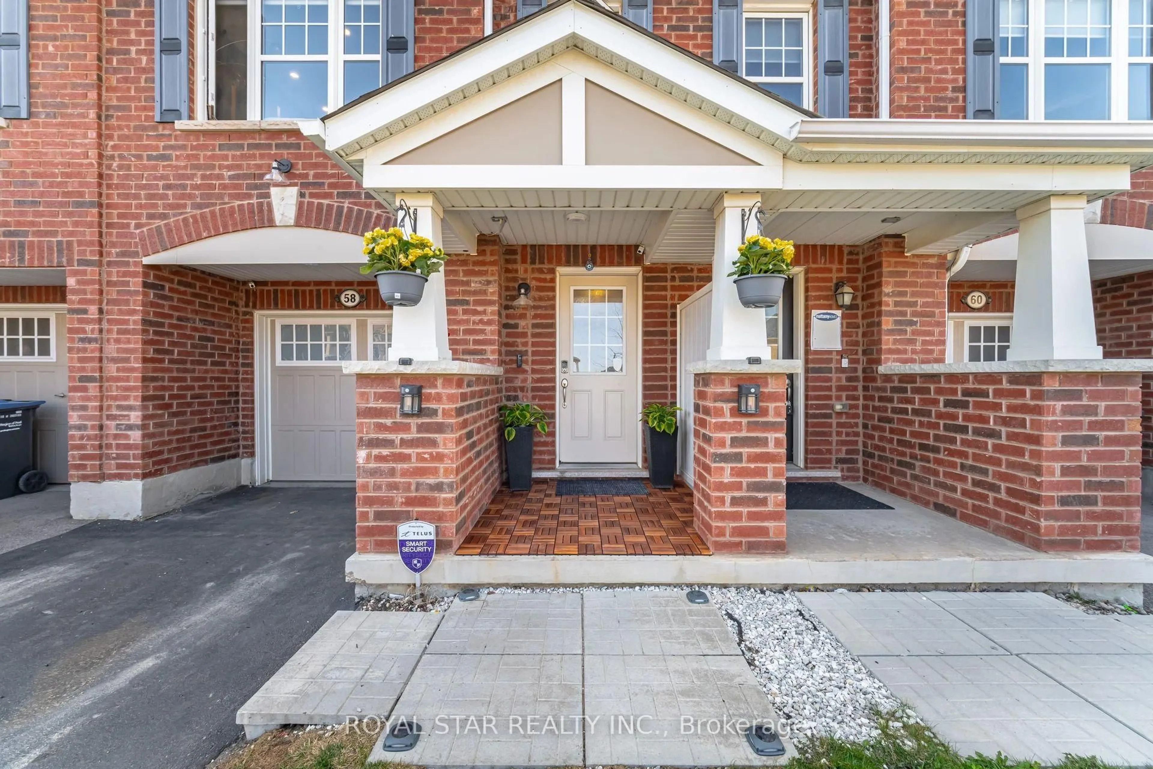 Home with brick exterior material, street for 58 Stewardship Rd, Brampton Ontario L7A 4W6