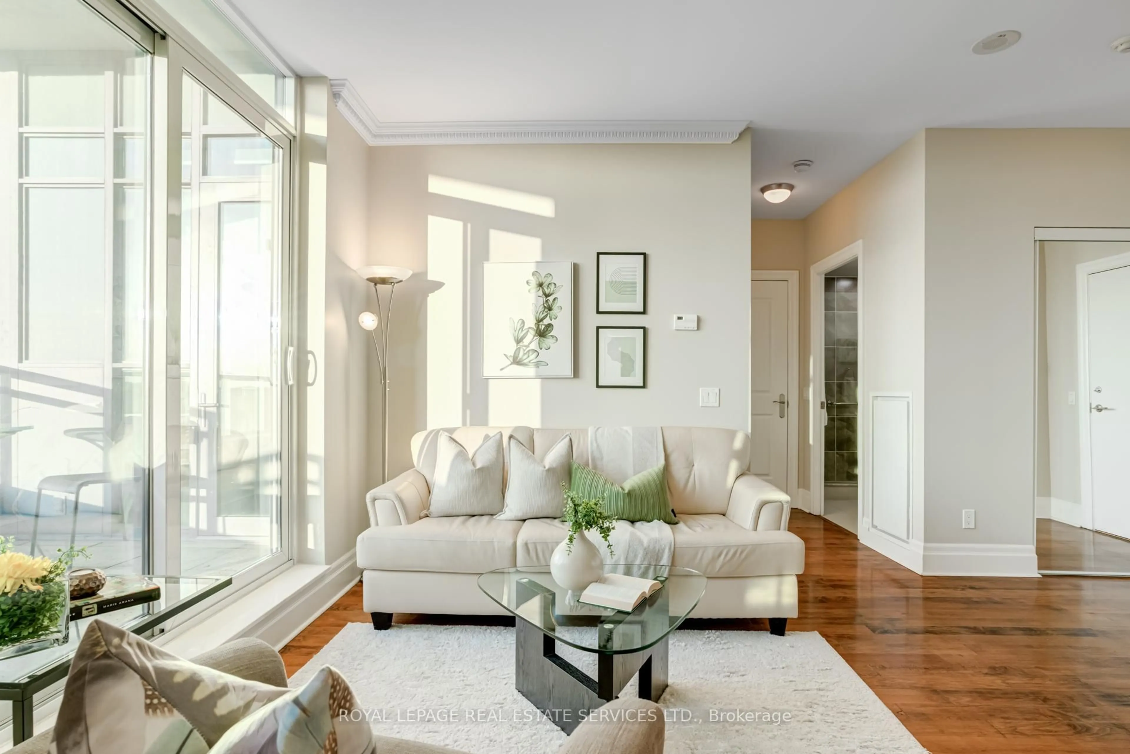 Living room with furniture, unknown for 20 Gothic Ave #PH12, Toronto Ontario M6P 1T5