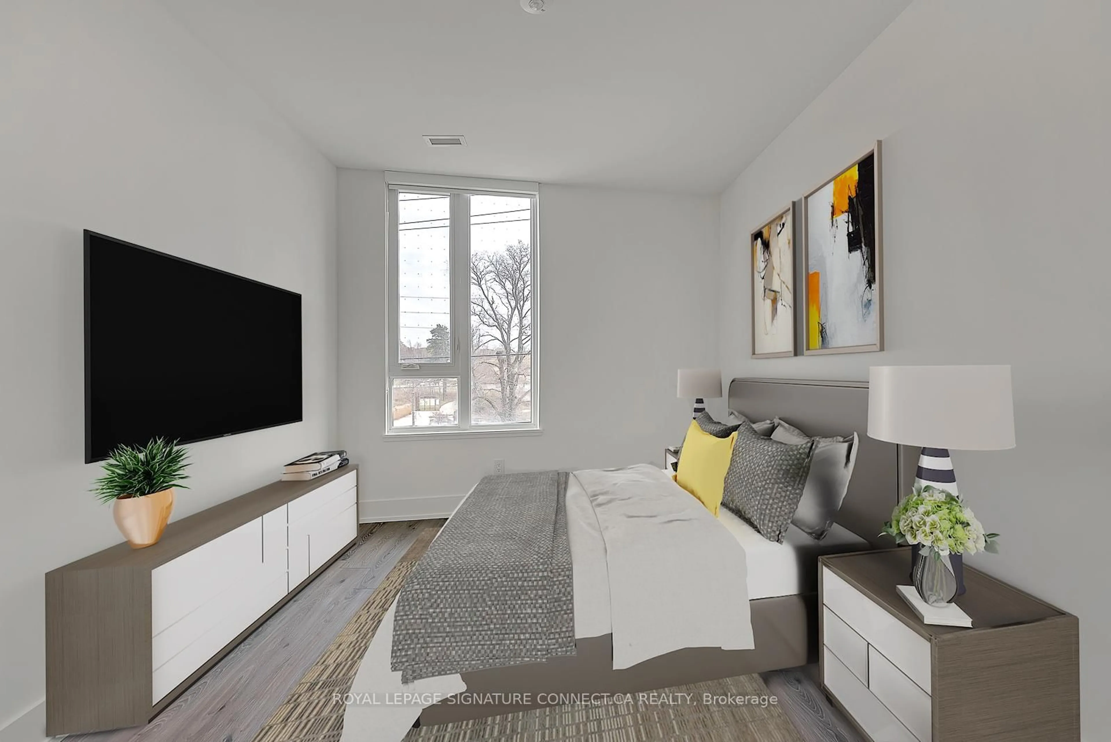 Living room with furniture, unknown for 3100 Keele St #325, Toronto Ontario M3M 2H4