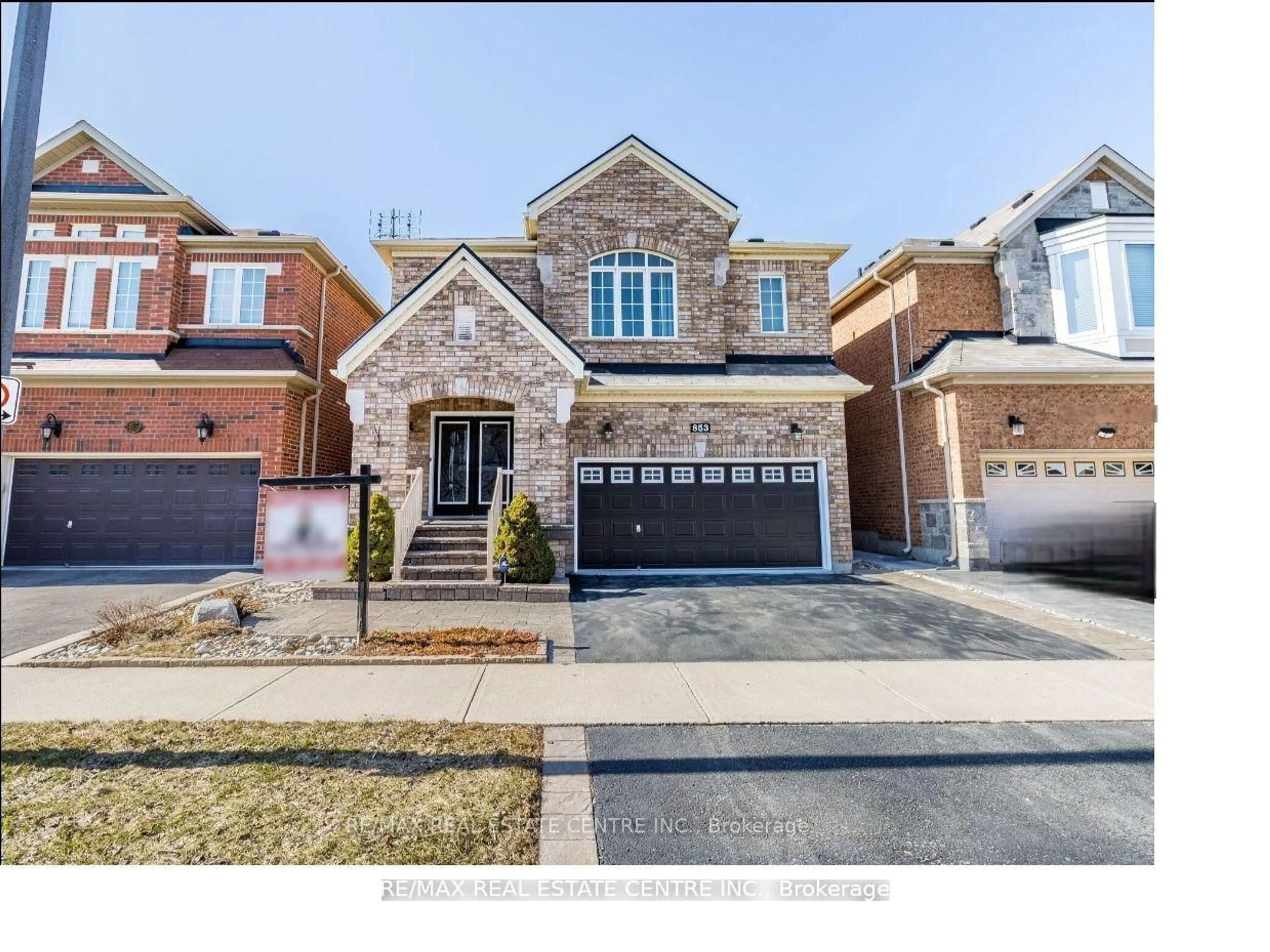 Home with brick exterior material, street for 853 Stoutt Cres, Milton Ontario L9T 7R1