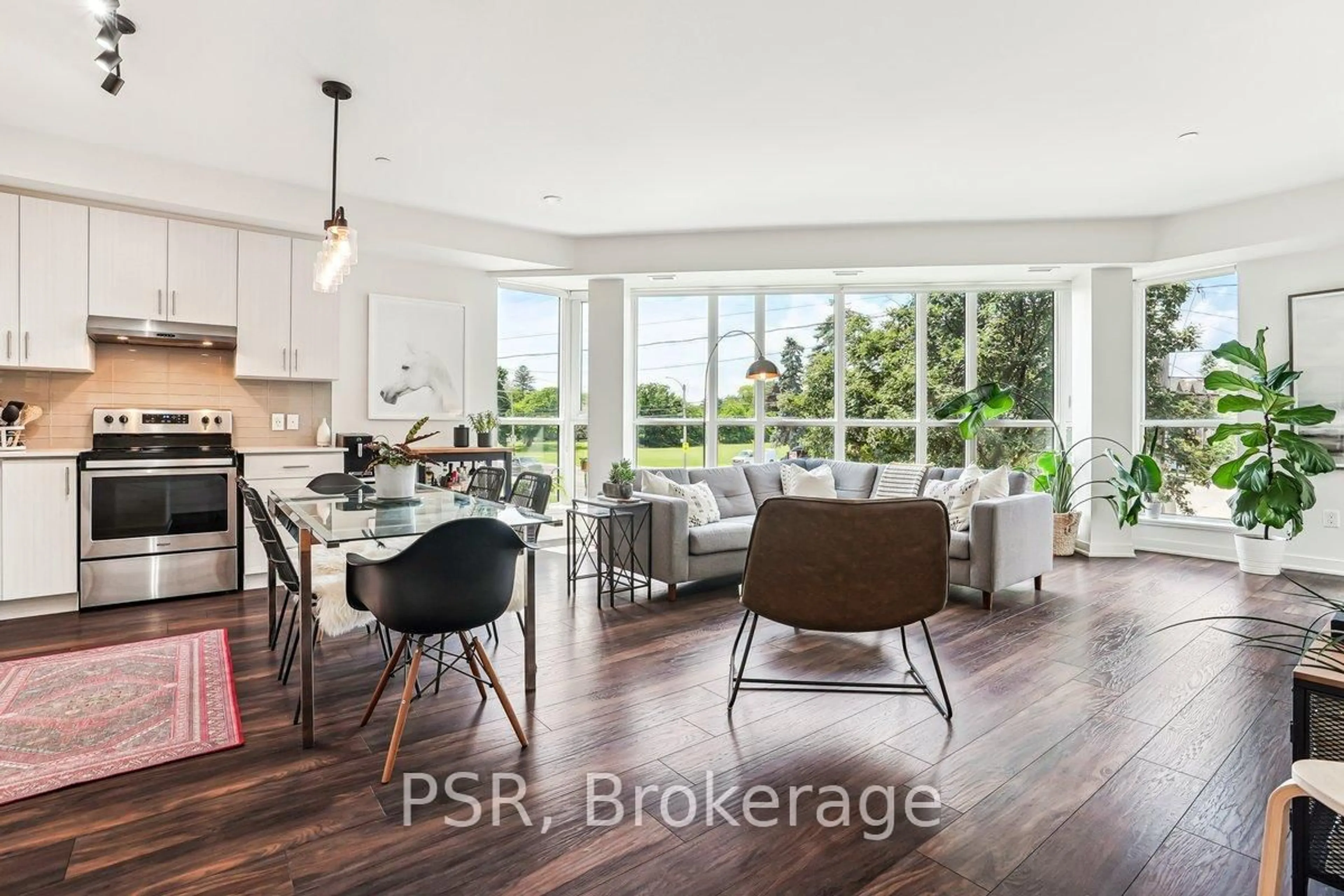 Open concept kitchen, unknown for 320 Plains Rd #211, Burlington Ontario L7T 0C1