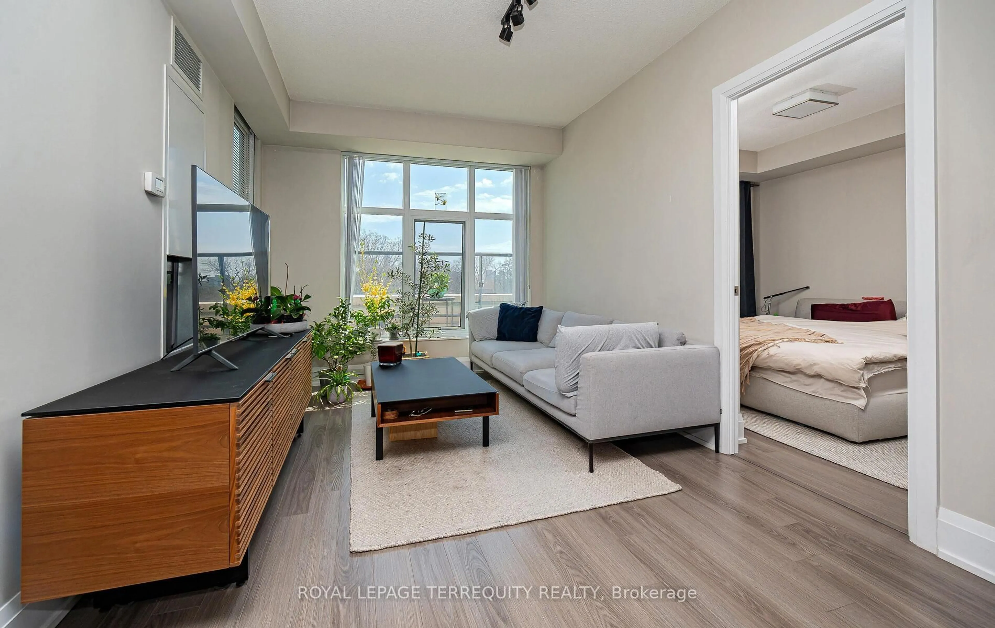 Living room with furniture, unknown for 2 Old Mill Dr #615, Toronto Ontario M6S 0A2