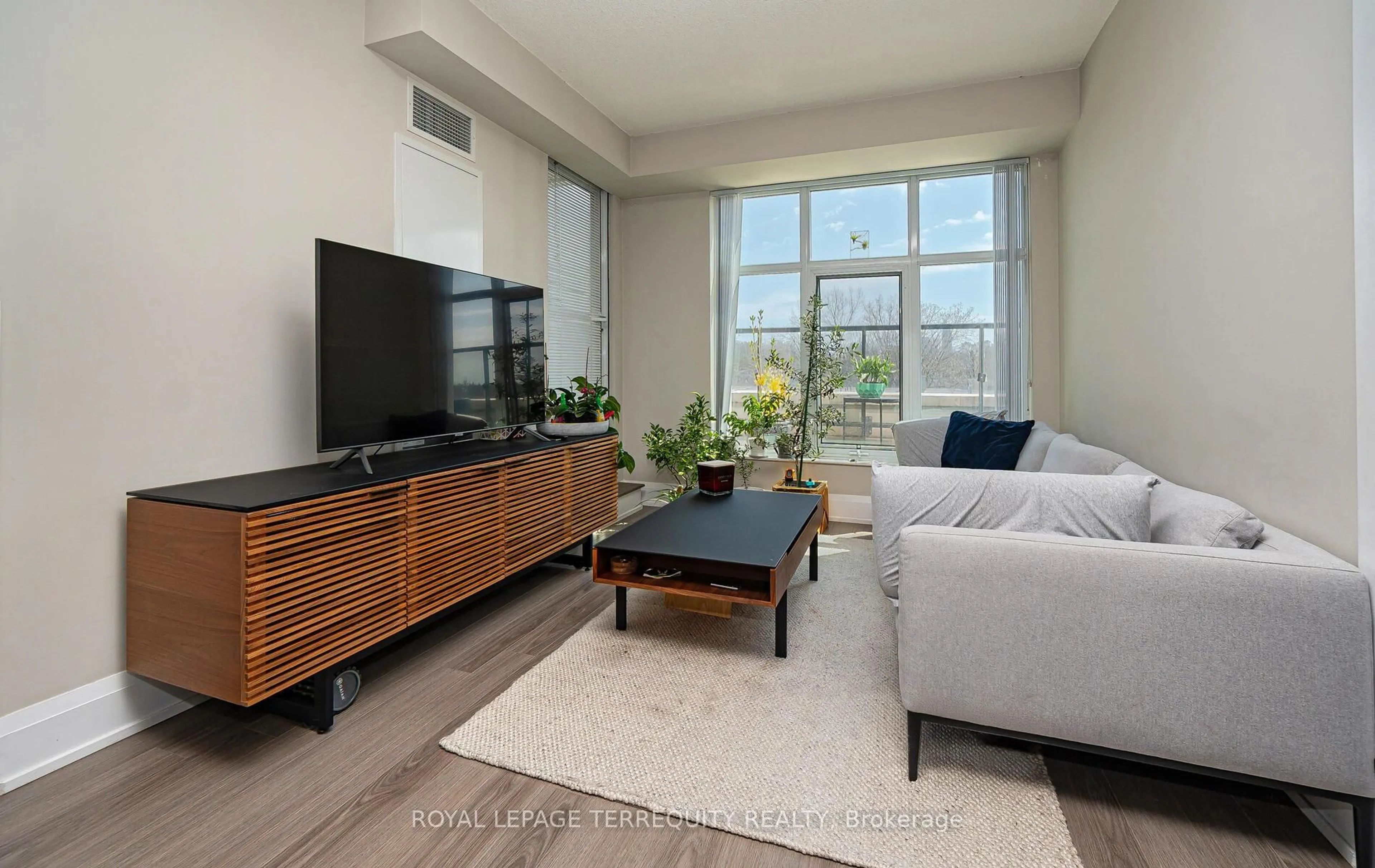 Living room with furniture, unknown for 2 Old Mill Dr #615, Toronto Ontario M6S 0A2