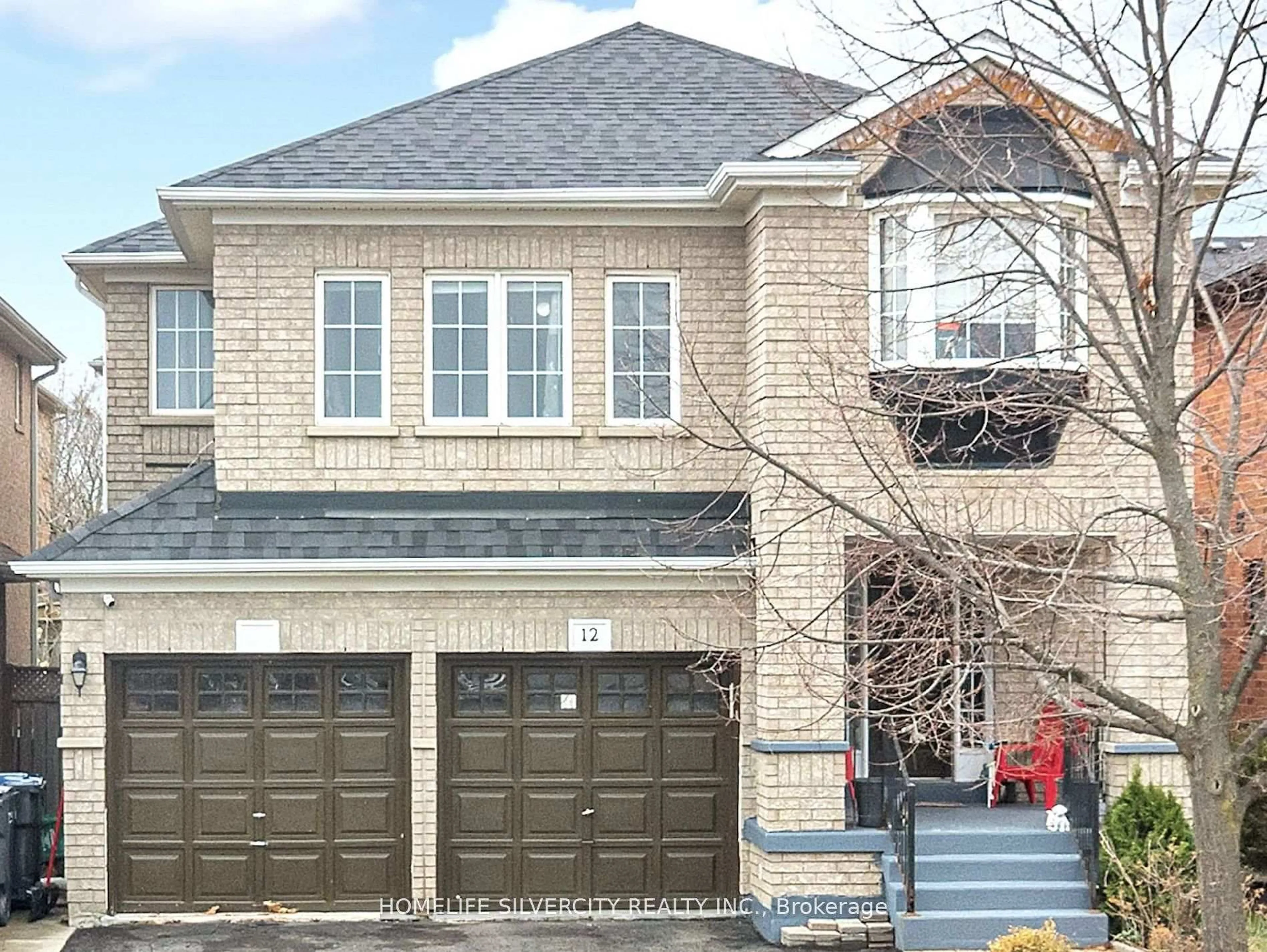 Home with brick exterior material, street for 12 Hackmore Gate, Brampton Ontario L7A 1R6
