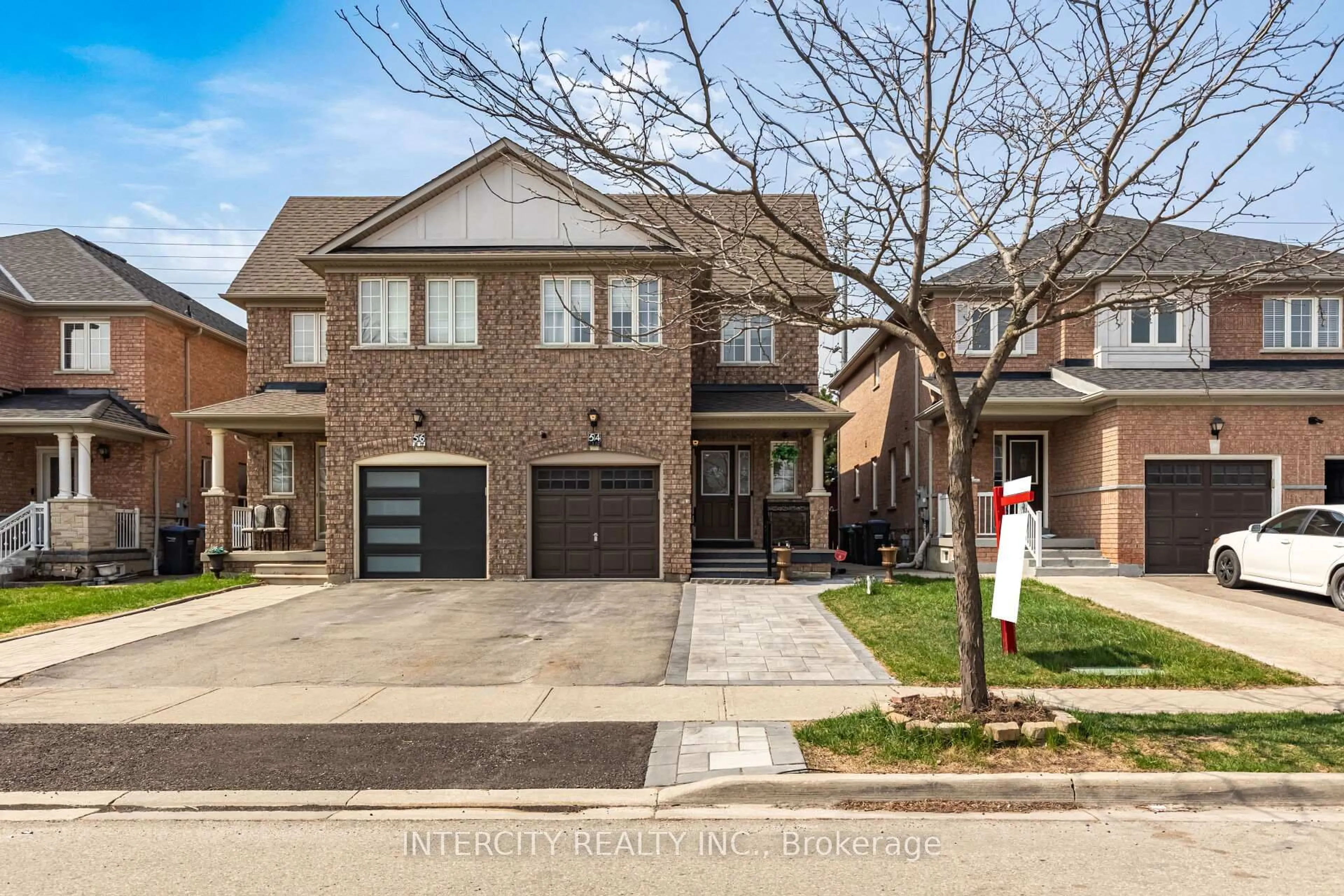 Home with brick exterior material, street for 54 Amethyst Circ, Brampton Ontario L6P 0Z3