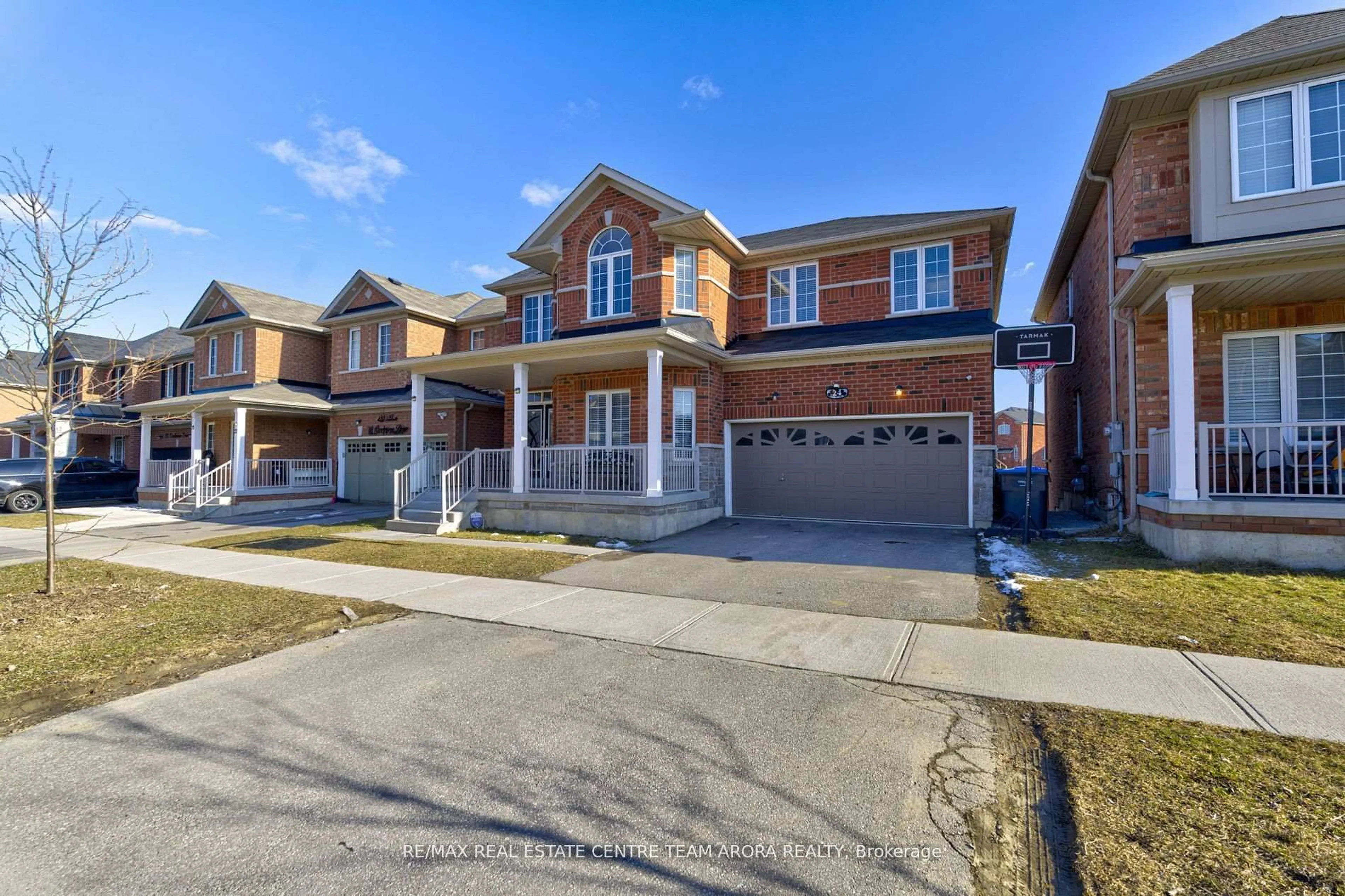 Home with brick exterior material, street for 24 Cookview Dr, Brampton Ontario L6R 3T6