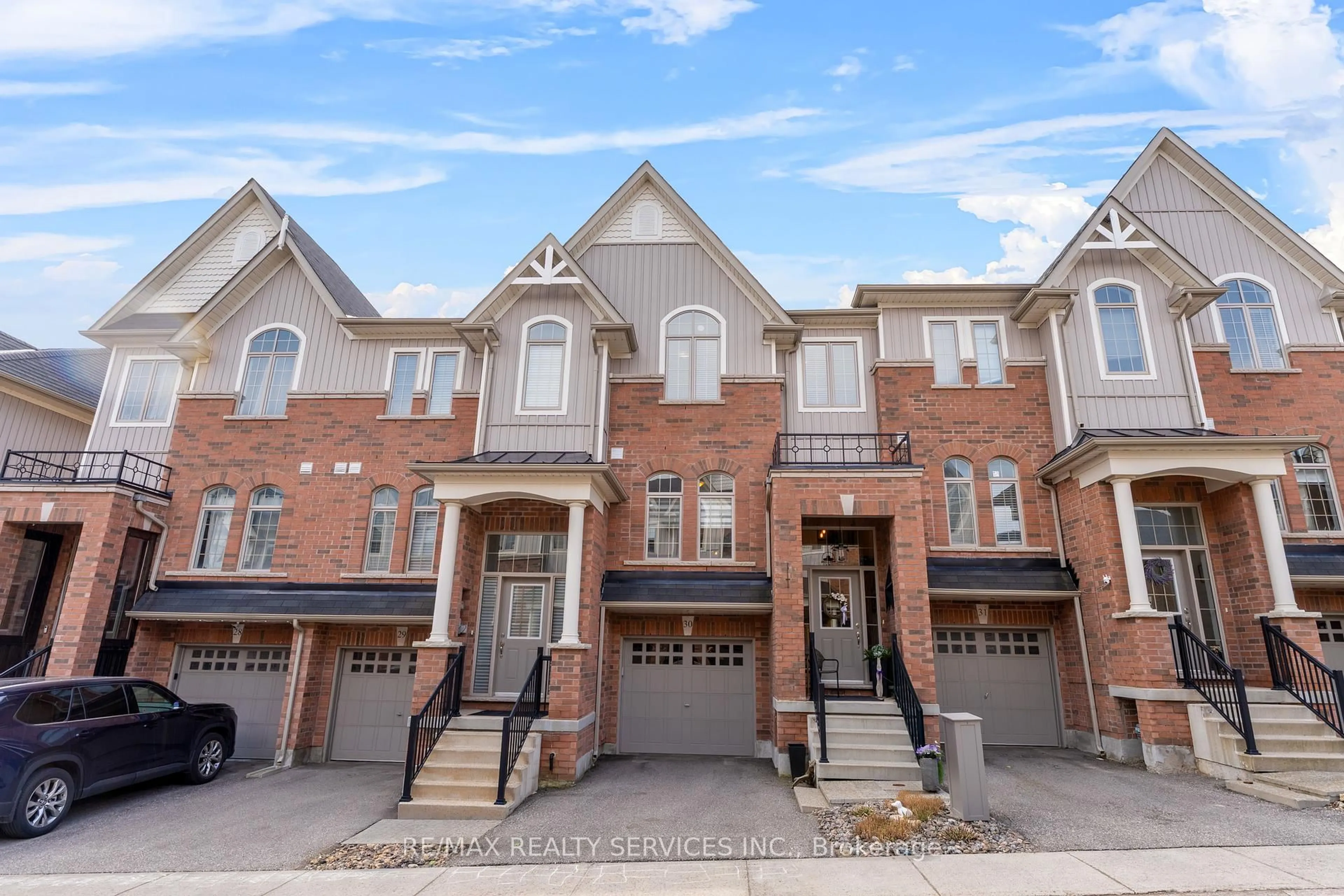 Home with brick exterior material, street for 60 First St #30, Orangeville Ontario L9W 2E4
