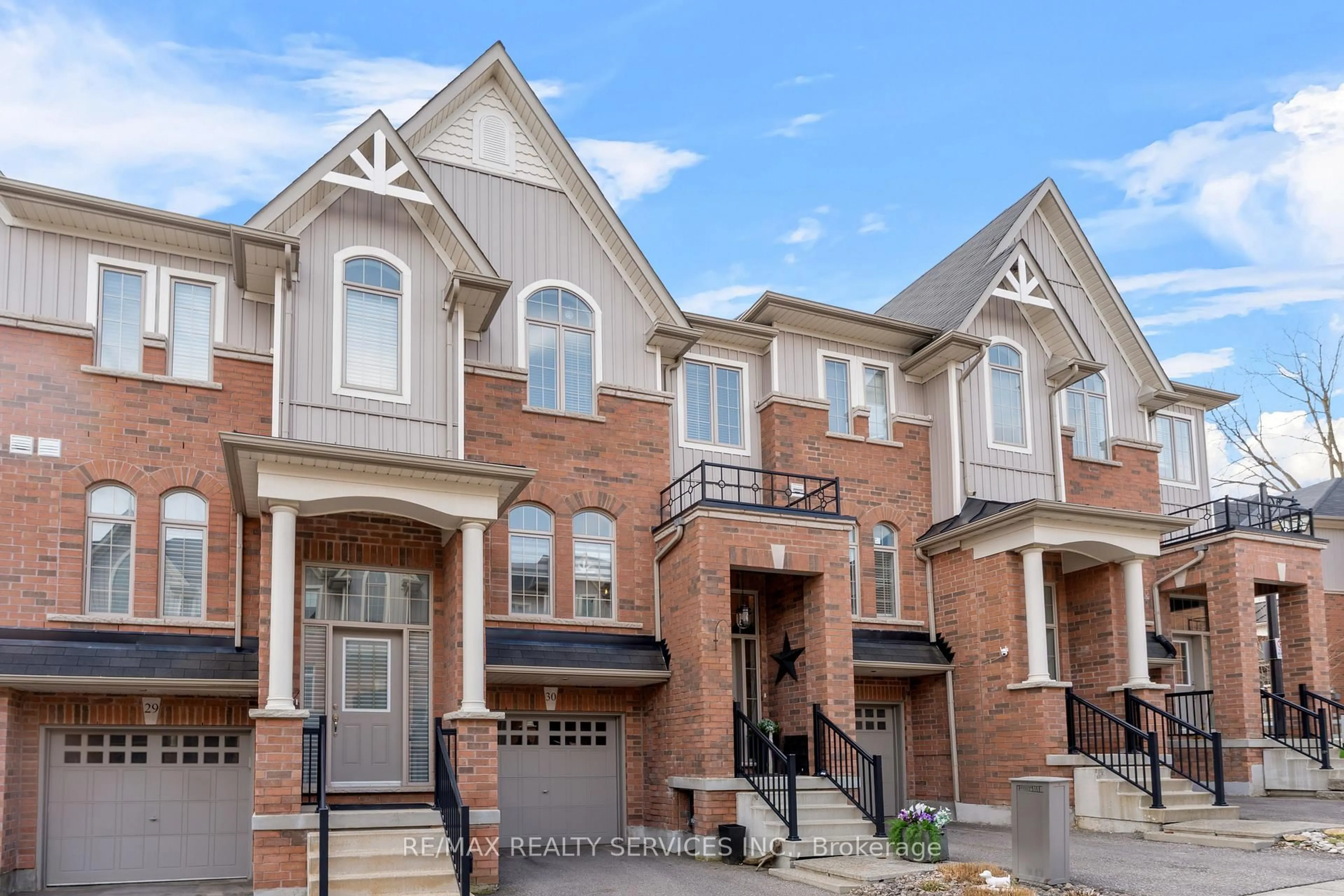 Home with brick exterior material, street for 60 First St #30, Orangeville Ontario L9W 2E4