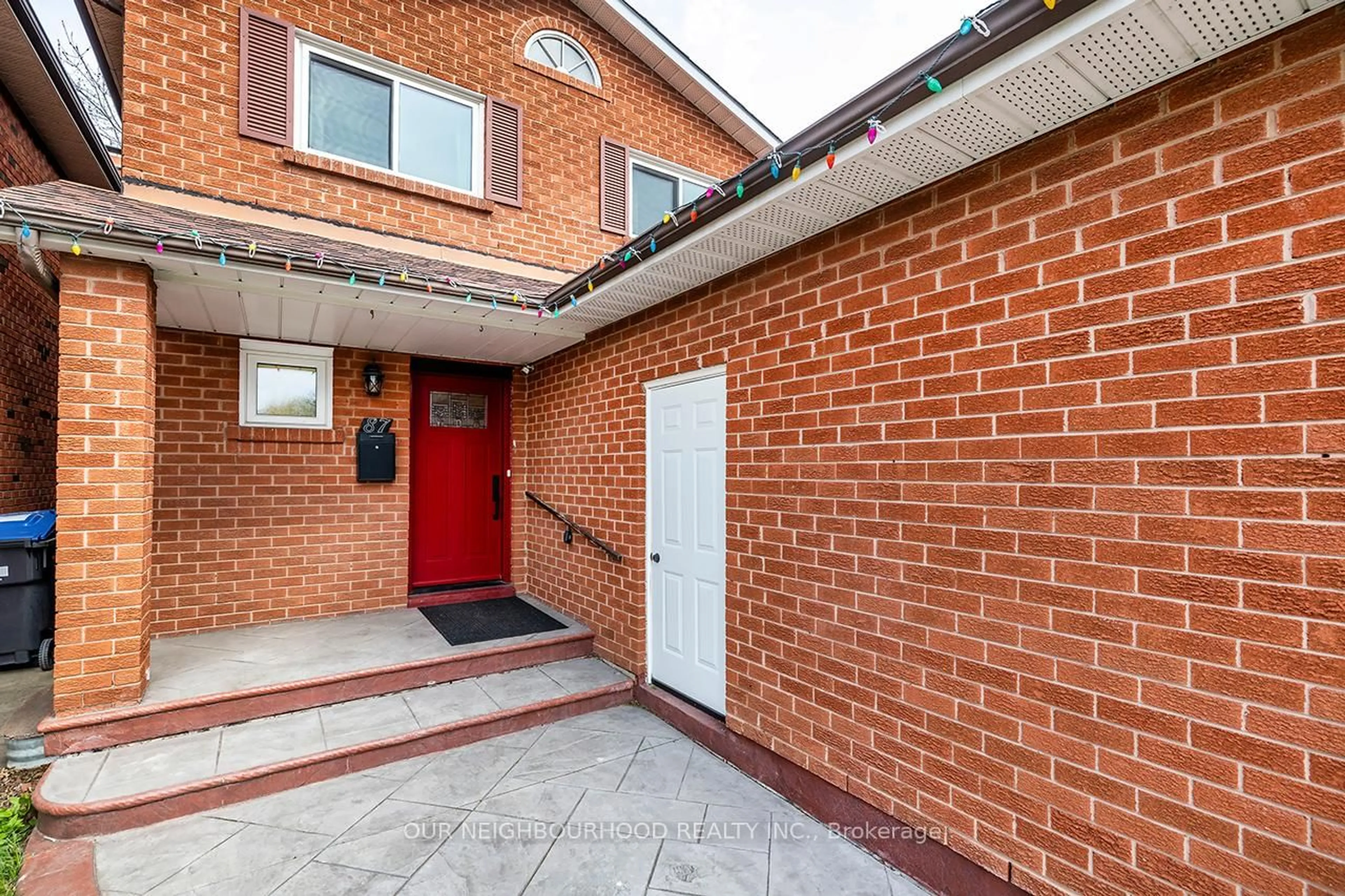 Home with brick exterior material, street for 87 Flamingo Cres, Brampton Ontario L6T 2G6