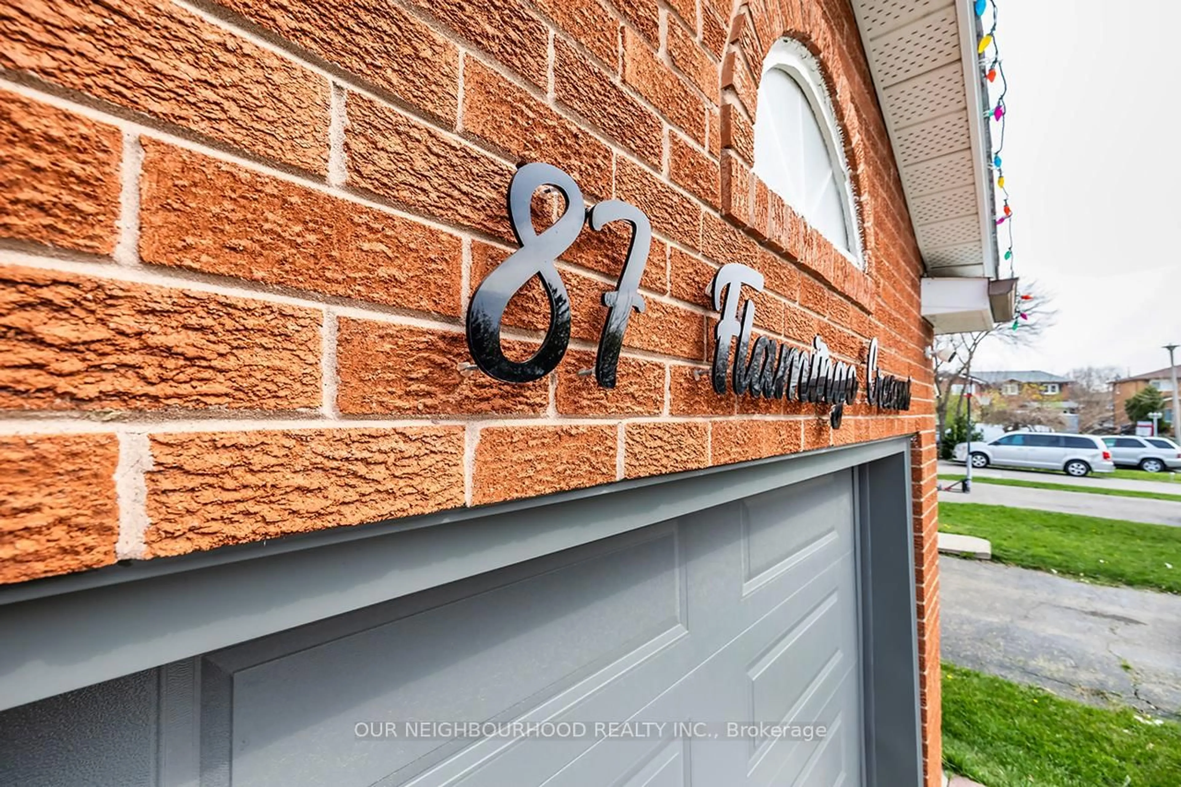 Home with brick exterior material, street for 87 Flamingo Cres, Brampton Ontario L6T 2G6