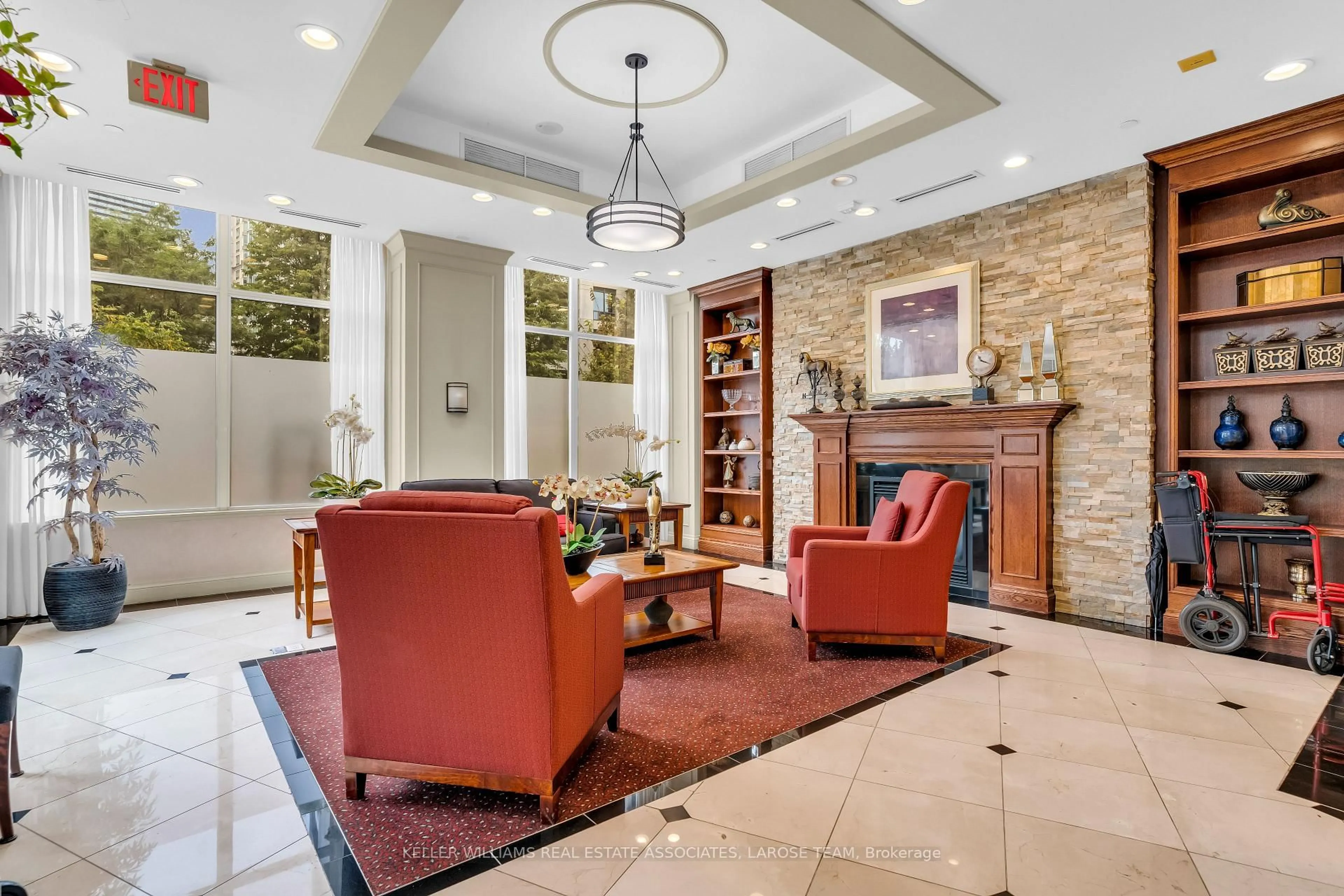 Lobby for 3 Marine Parade Dr #1707, Toronto Ontario M8V 3Z5