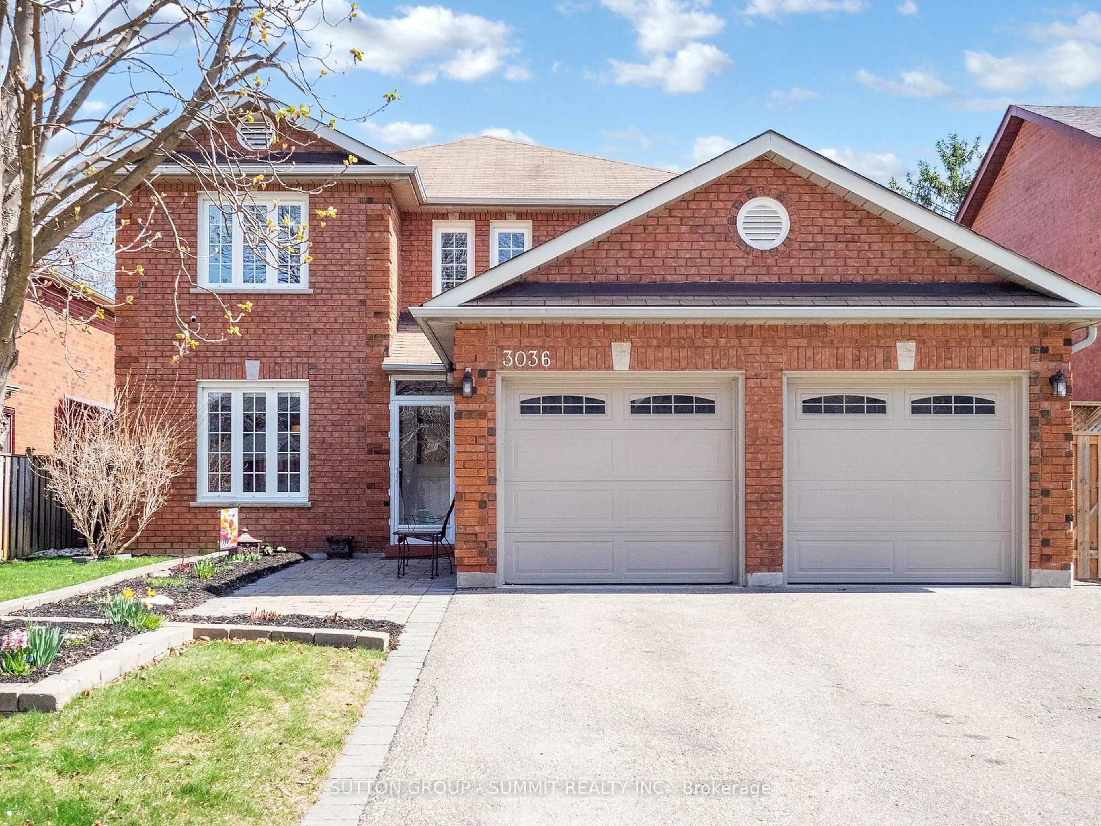 Home with brick exterior material, street for 3036 Harvey Cres, Mississauga Ontario L5L 4W1