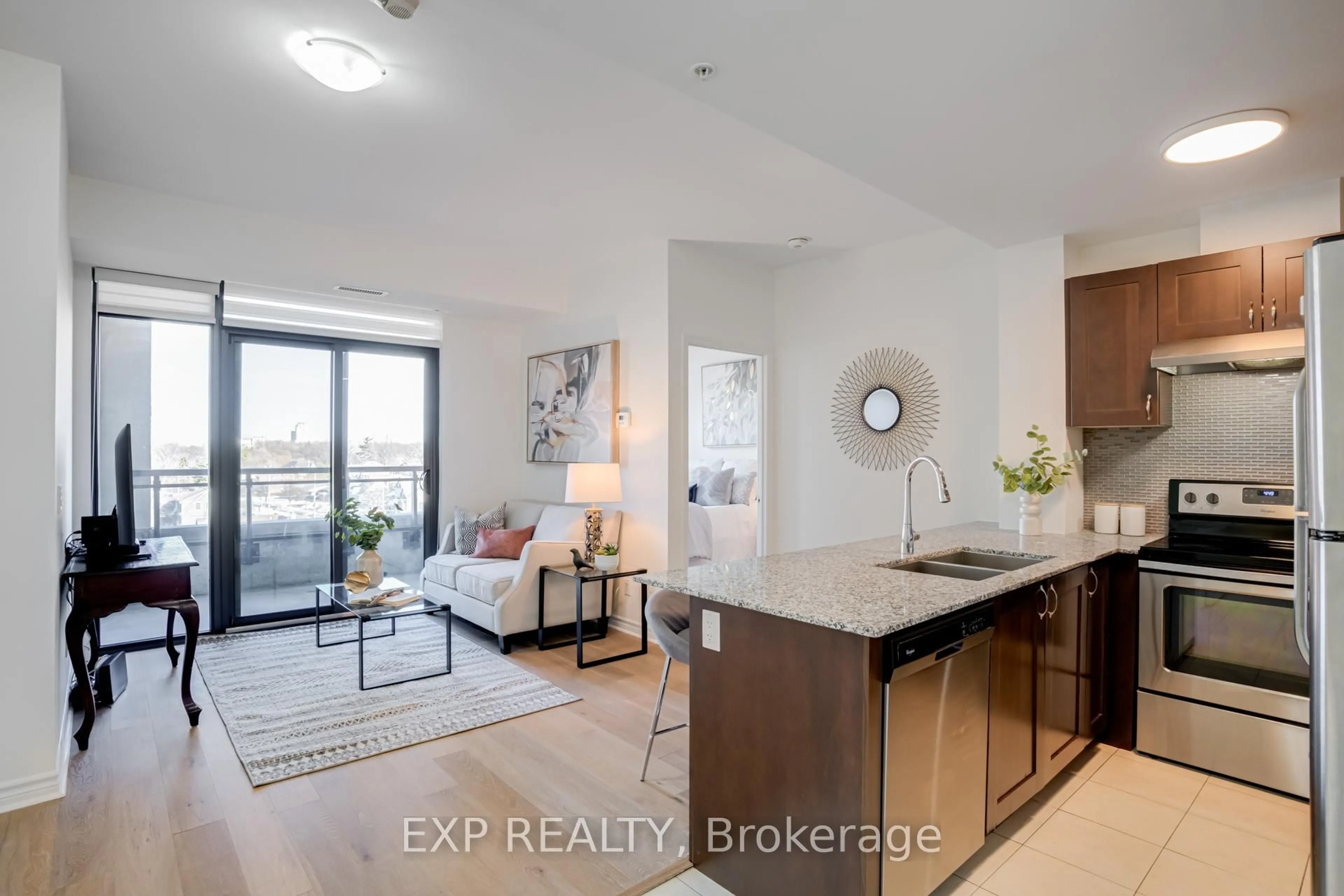 Open concept kitchen, unknown for 2522 Keele St #610, Toronto Ontario M6L 2N8