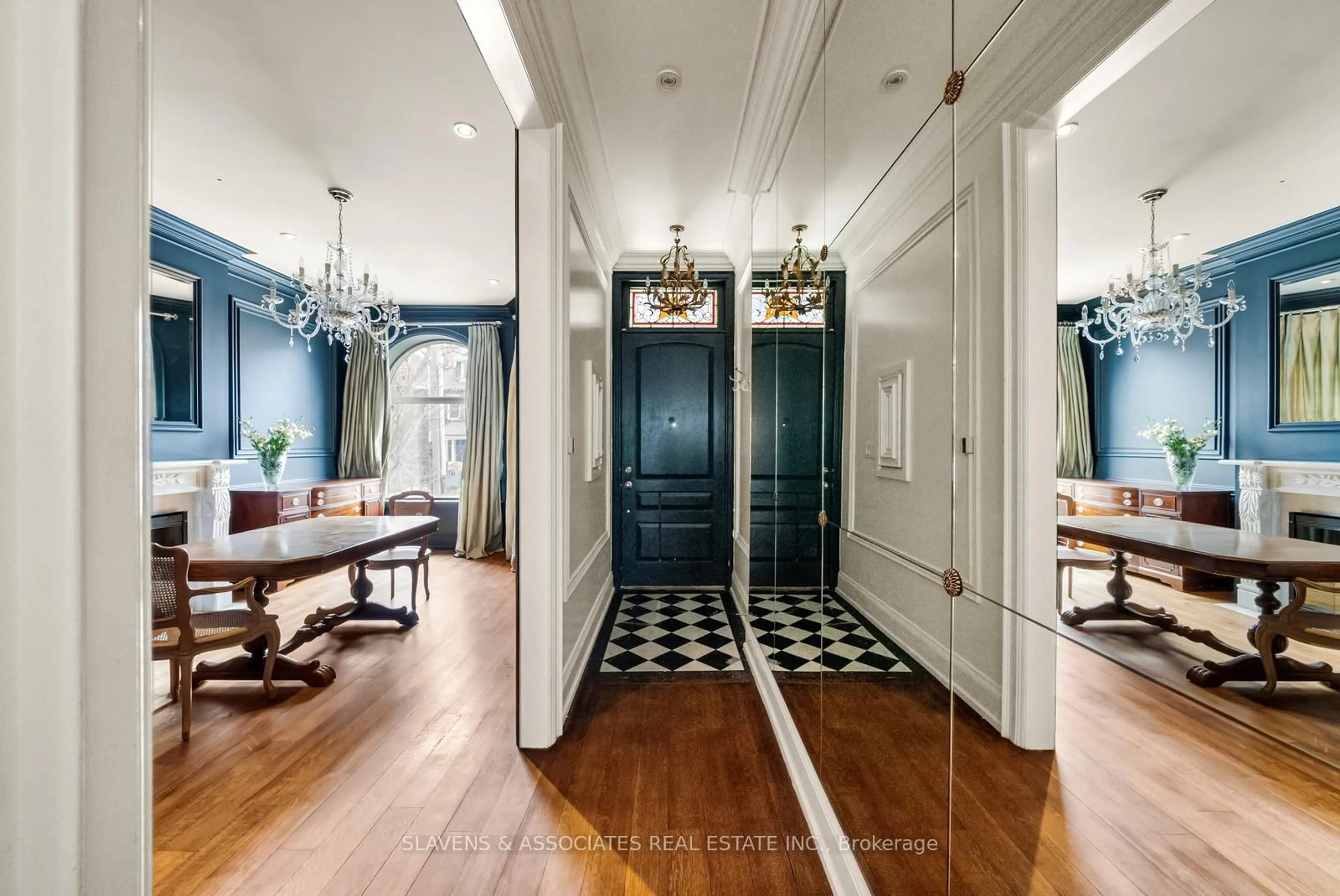 Indoor entryway for 74 Harvard Ave, Toronto Ontario M6R 1C6