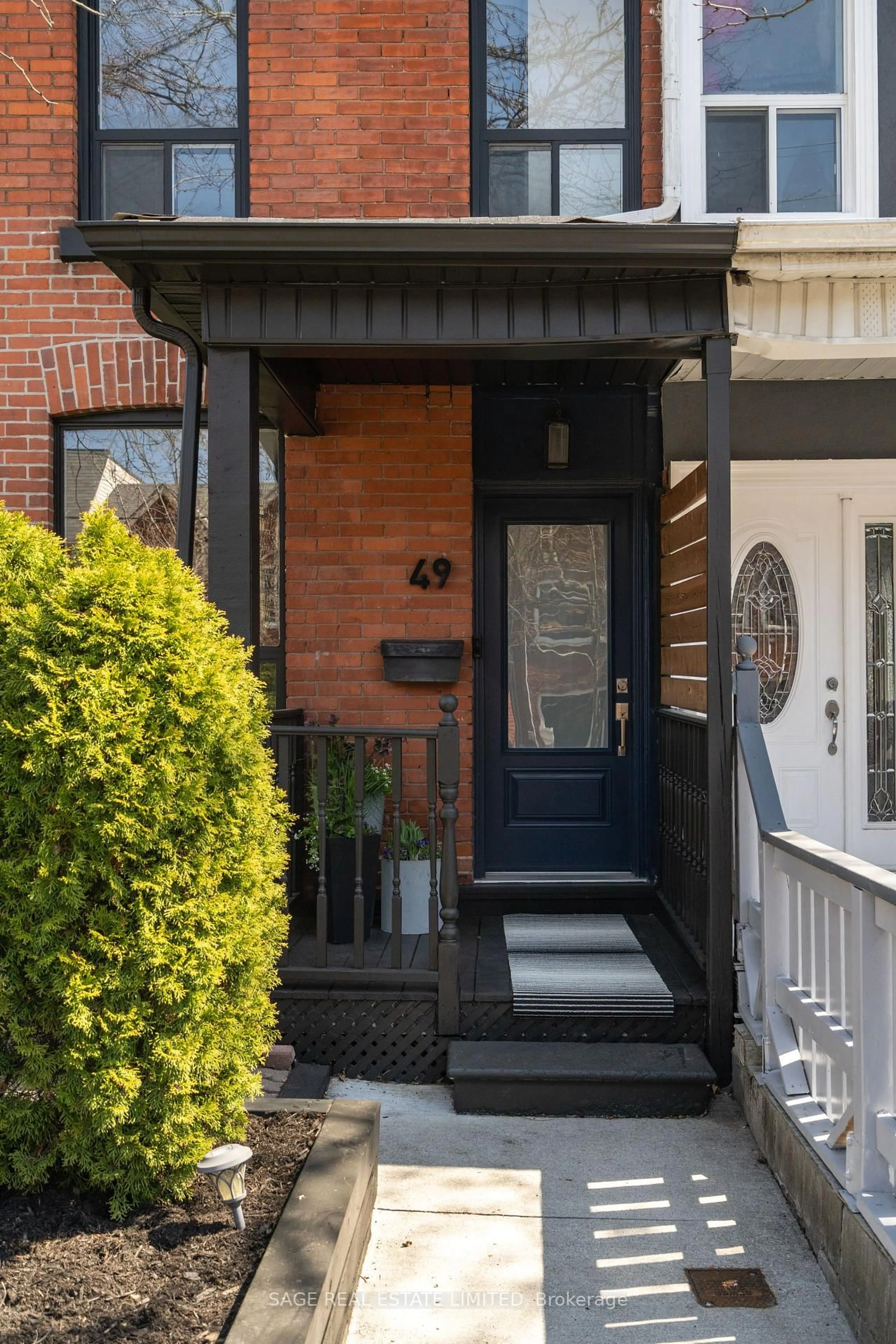 Home with brick exterior material, street for 49 Osler St, Toronto Ontario M6P 4A1