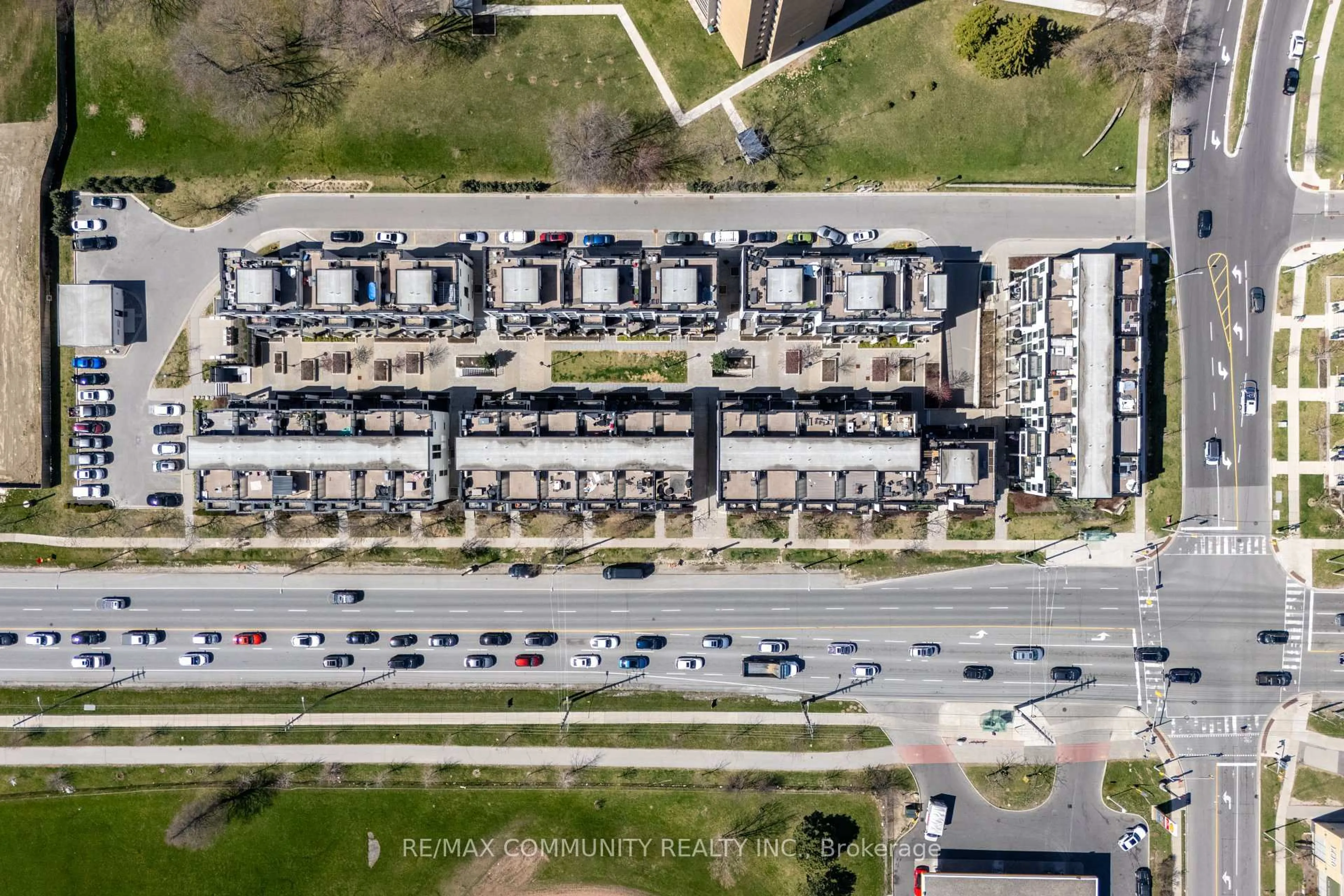 A pic from outside/outdoor area/front of a property/back of a property/a pic from drone, street for 134 Widdicombe Hill Blvd #212, Toronto Ontario M9R 0A9