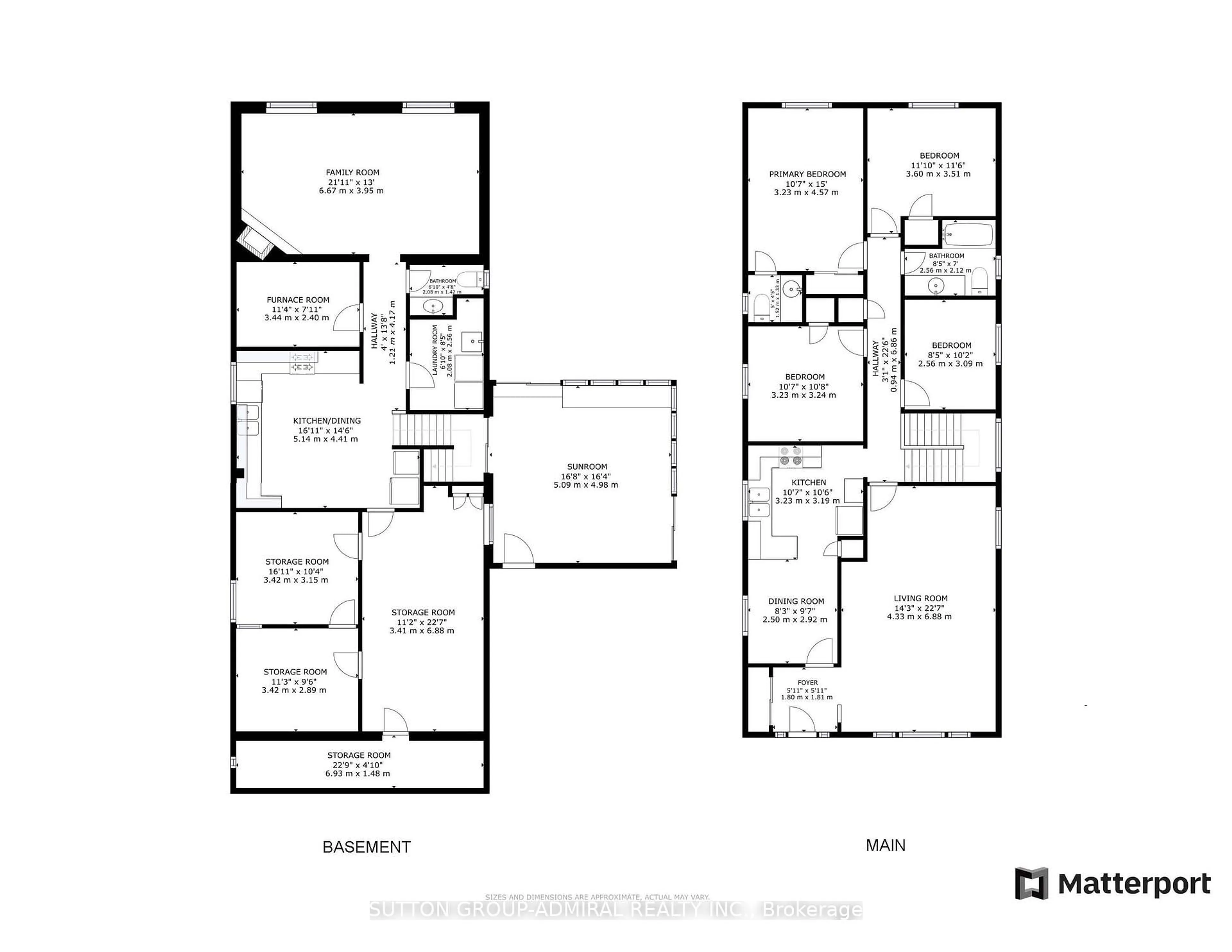 Floor plan for 42 Swordbill Dr, Toronto Ontario M9A 4V5