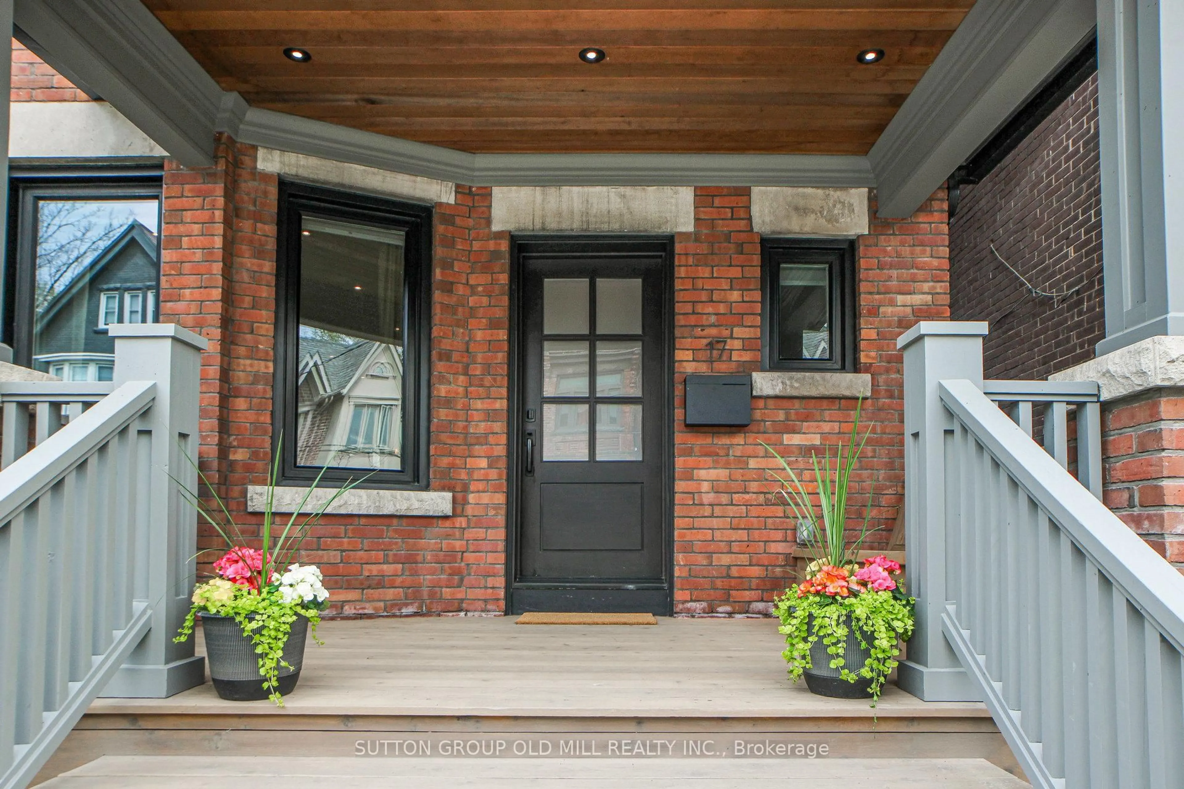 Home with brick exterior material, street for 17 Grafton Ave, Toronto Ontario M6R 1C3