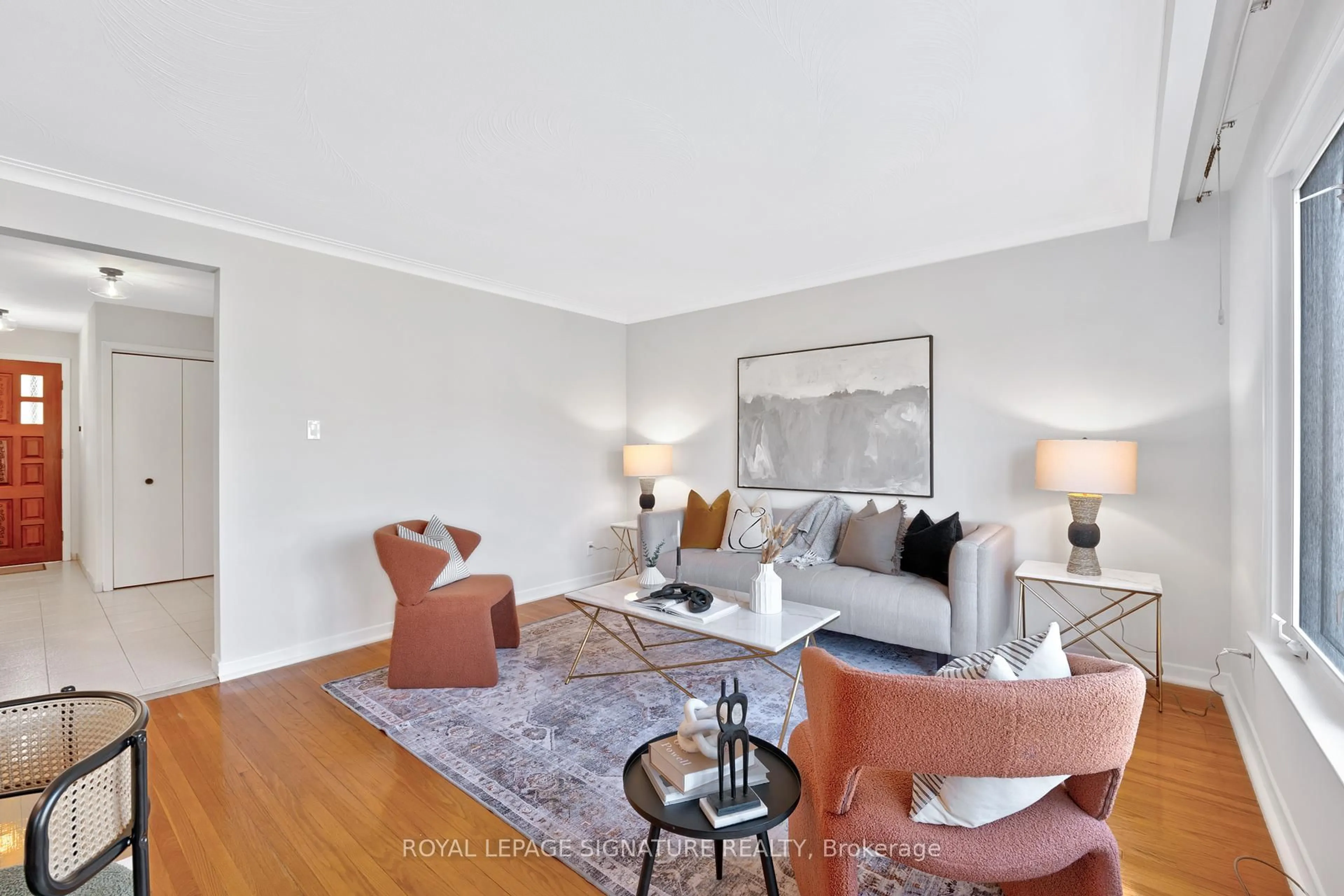 Living room with furniture, unknown for 26 Richgrove Dr, Toronto Ontario M9R 2K9