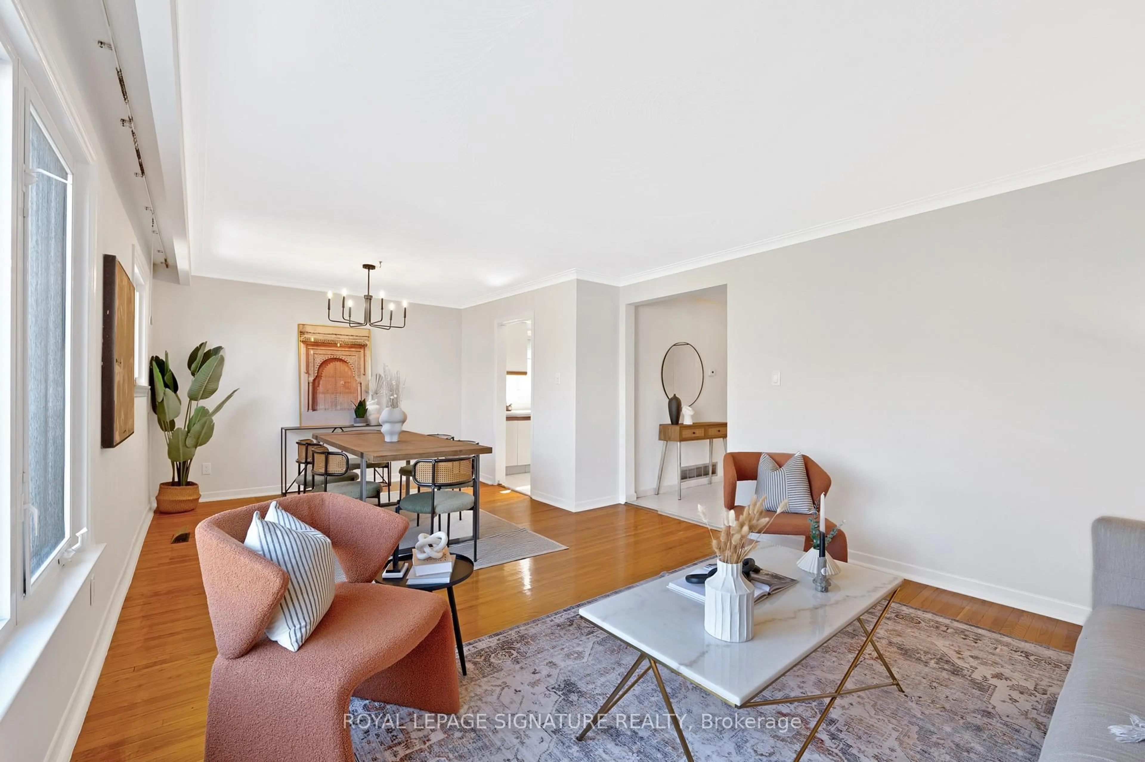 Living room with furniture, unknown for 26 Richgrove Dr, Toronto Ontario M9R 2K9