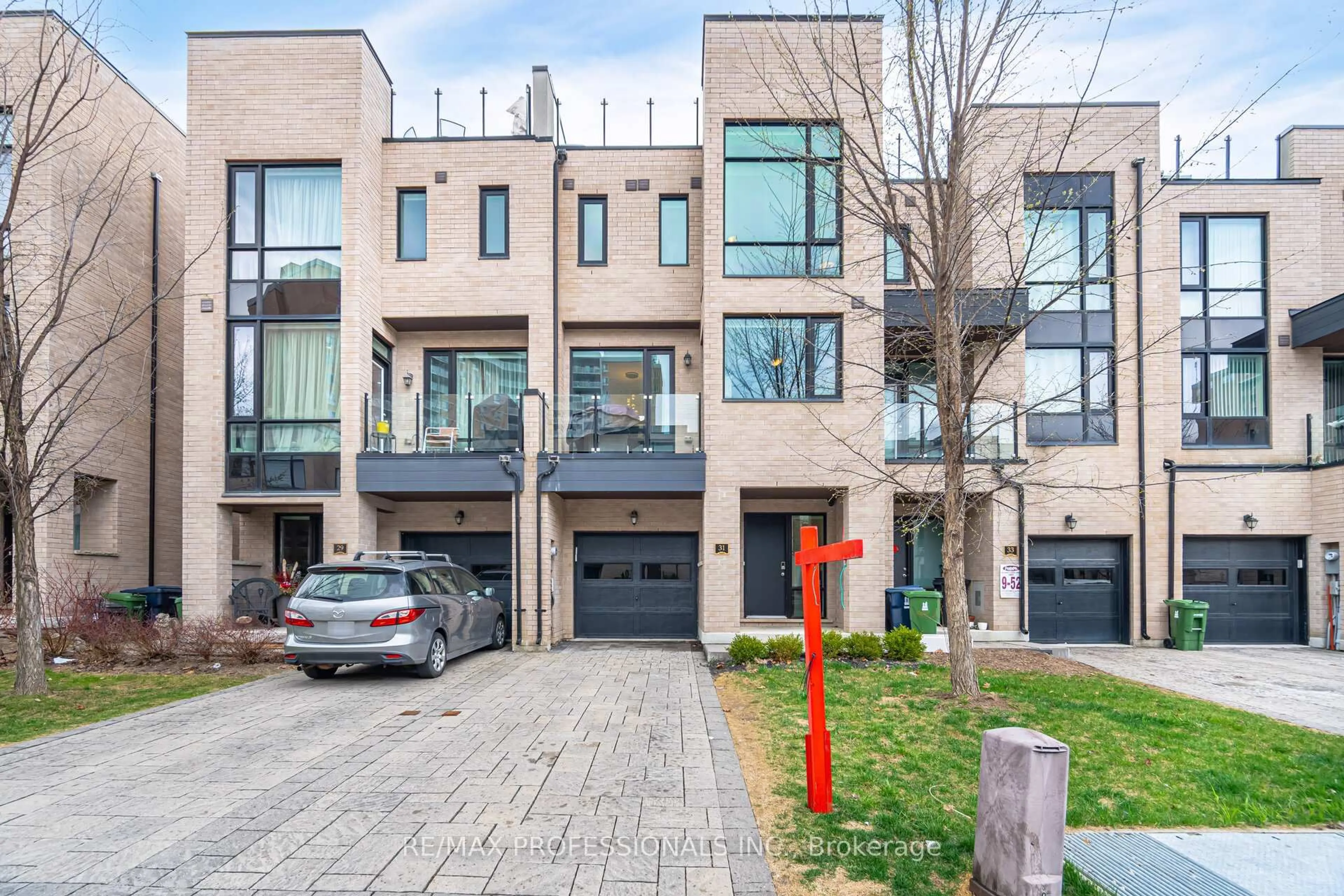 Home with brick exterior material, street for 31 Pony Farm Dr, Toronto Ontario M9R 4B2