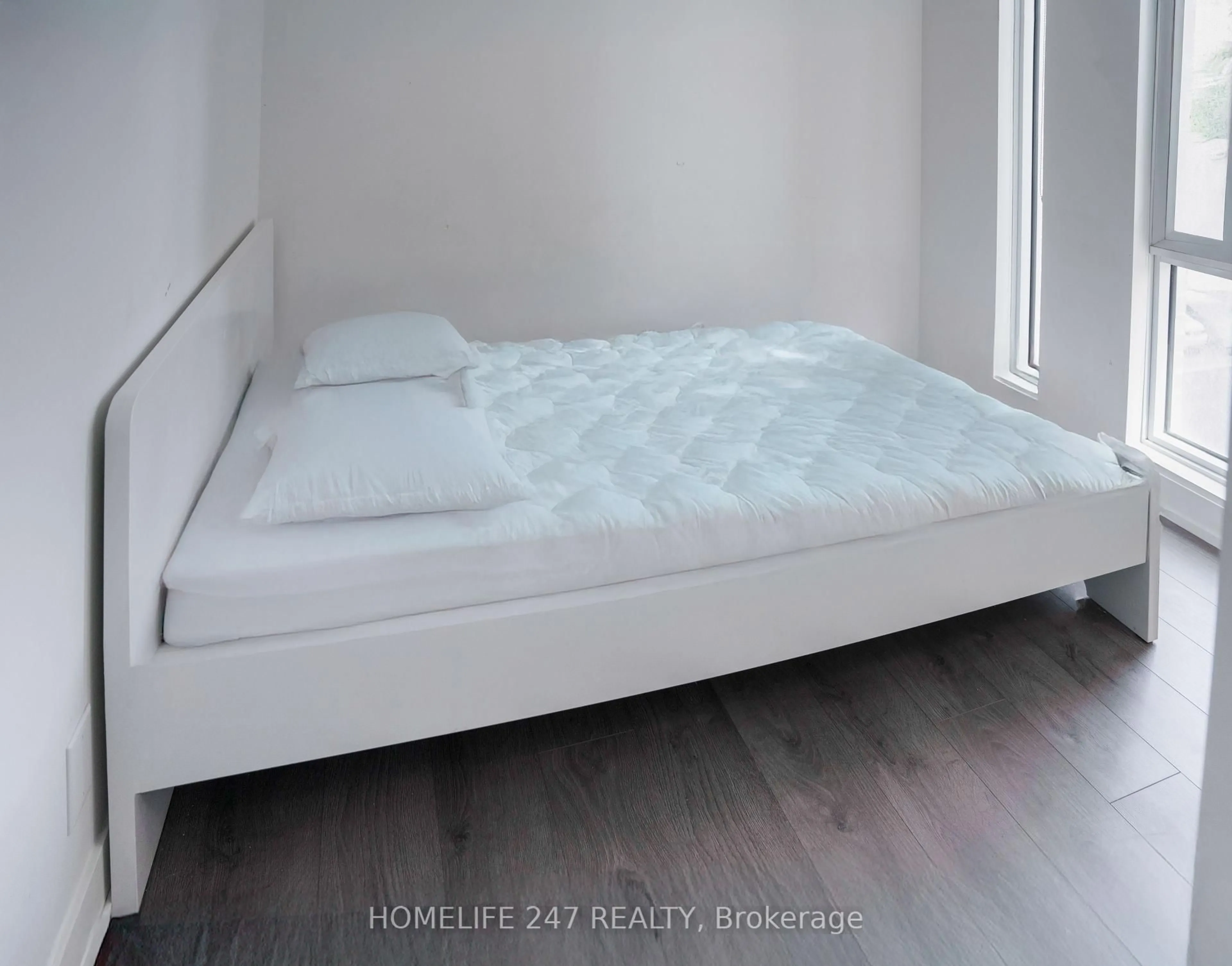 Bedroom with bed, unknown for 225 Veterans Dr #308, Brampton Ontario L7A 0B6