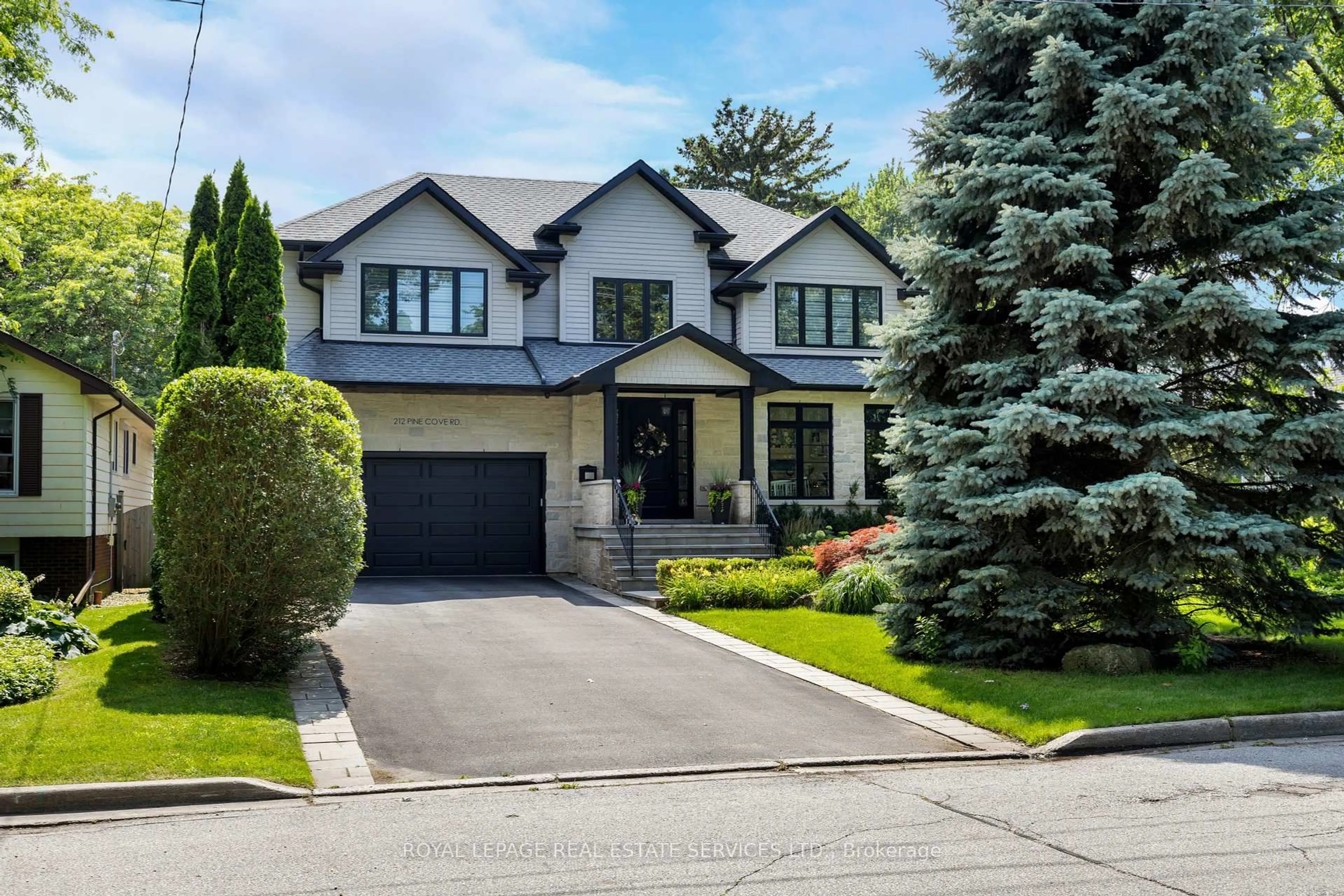 Home with brick exterior material, street for 212 Pine Cove Rd, Burlington Ontario L7N 1W2
