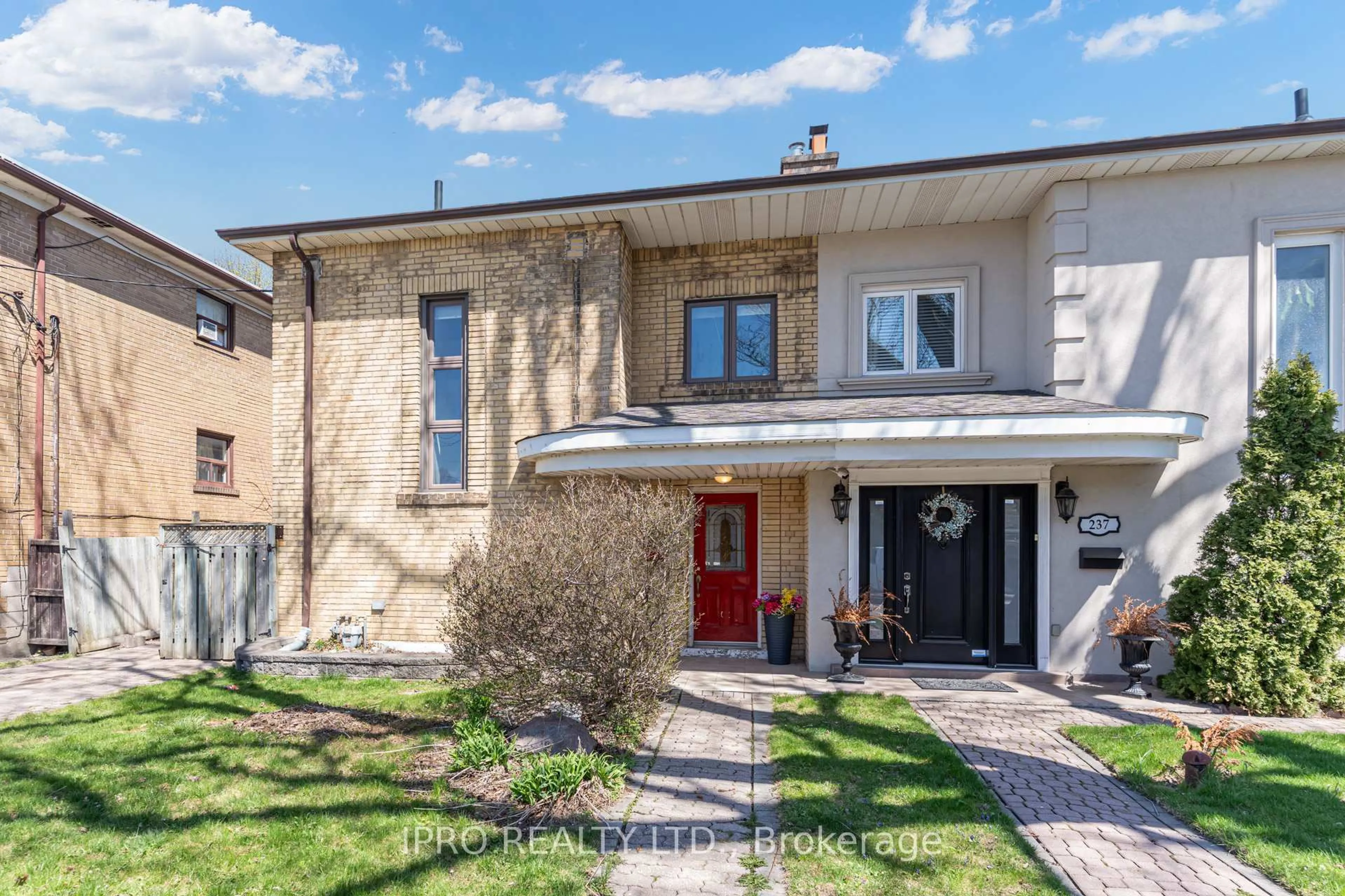 Home with brick exterior material, street for 239 Bicknell Ave, Toronto Ontario M6M 4H2