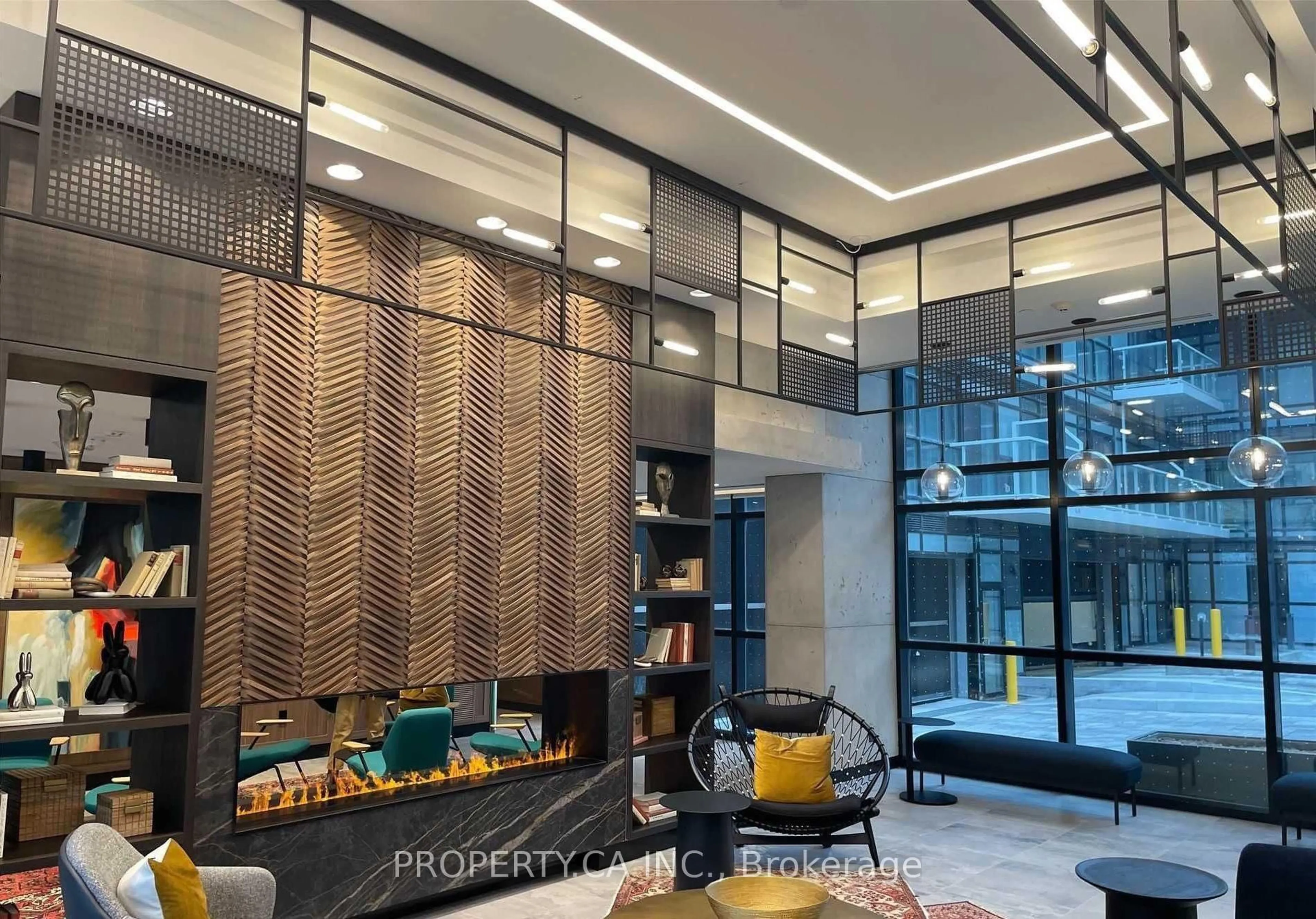 Indoor foyer for 251 Manitoba St #1204, Toronto Ontario M8Y 0C7
