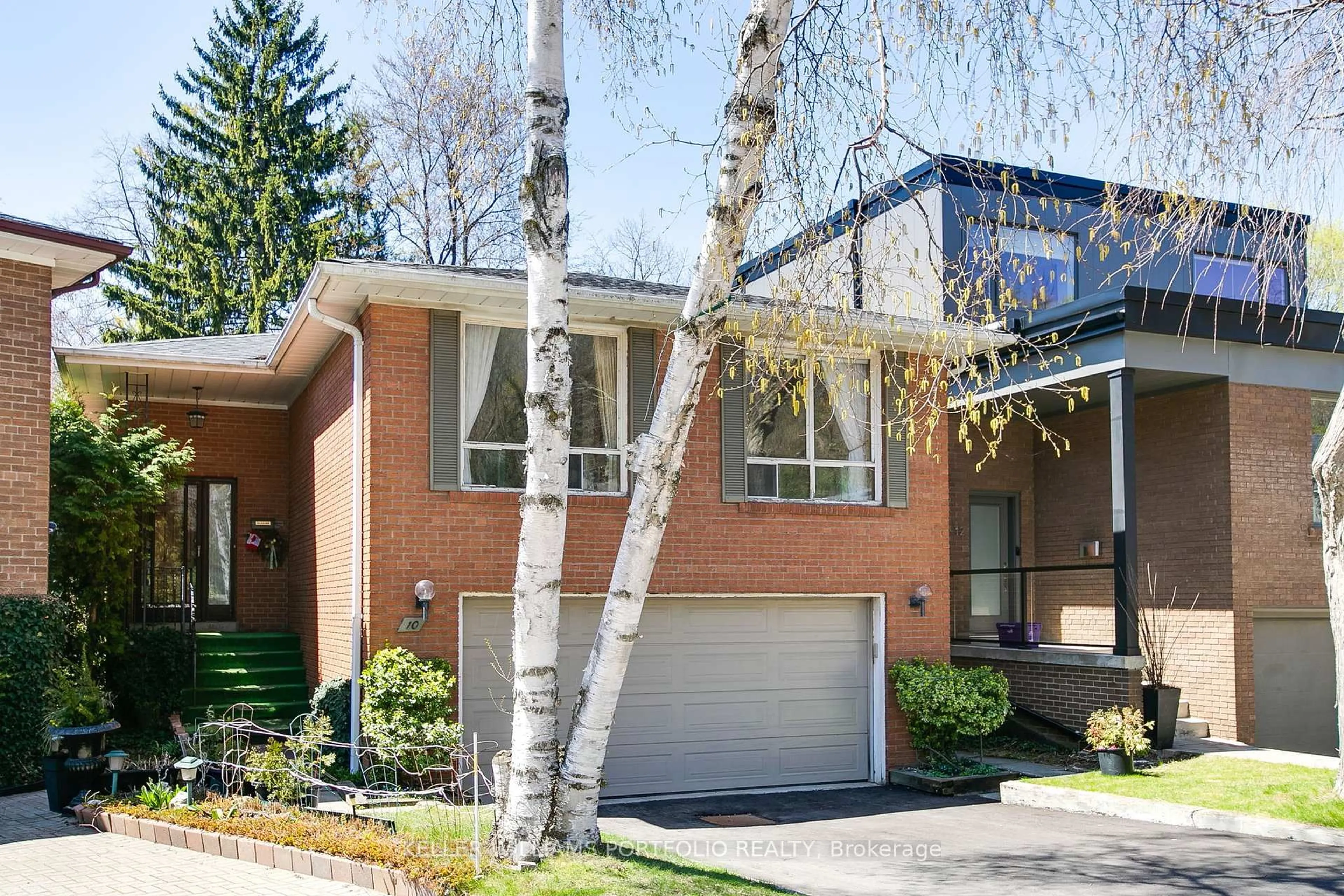 Home with brick exterior material, street for 10 Innisfree Crt, Toronto Ontario M6S 3N8
