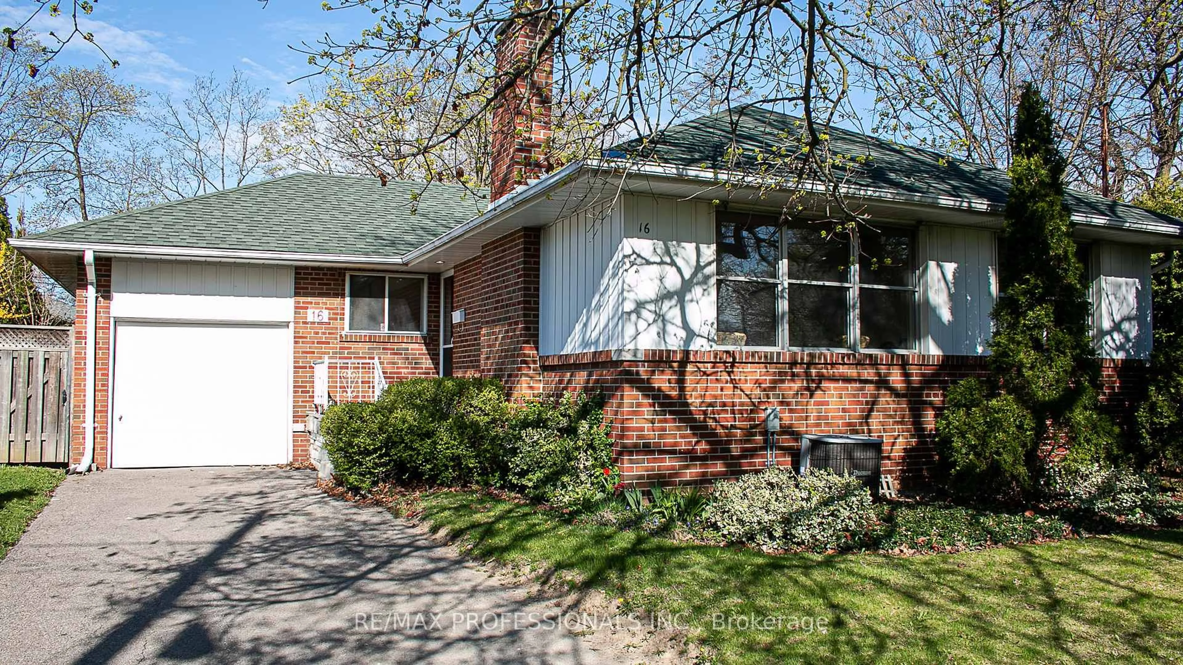 Home with brick exterior material, street for 16 Dornoch Dr, Toronto Ontario M9B 4N8