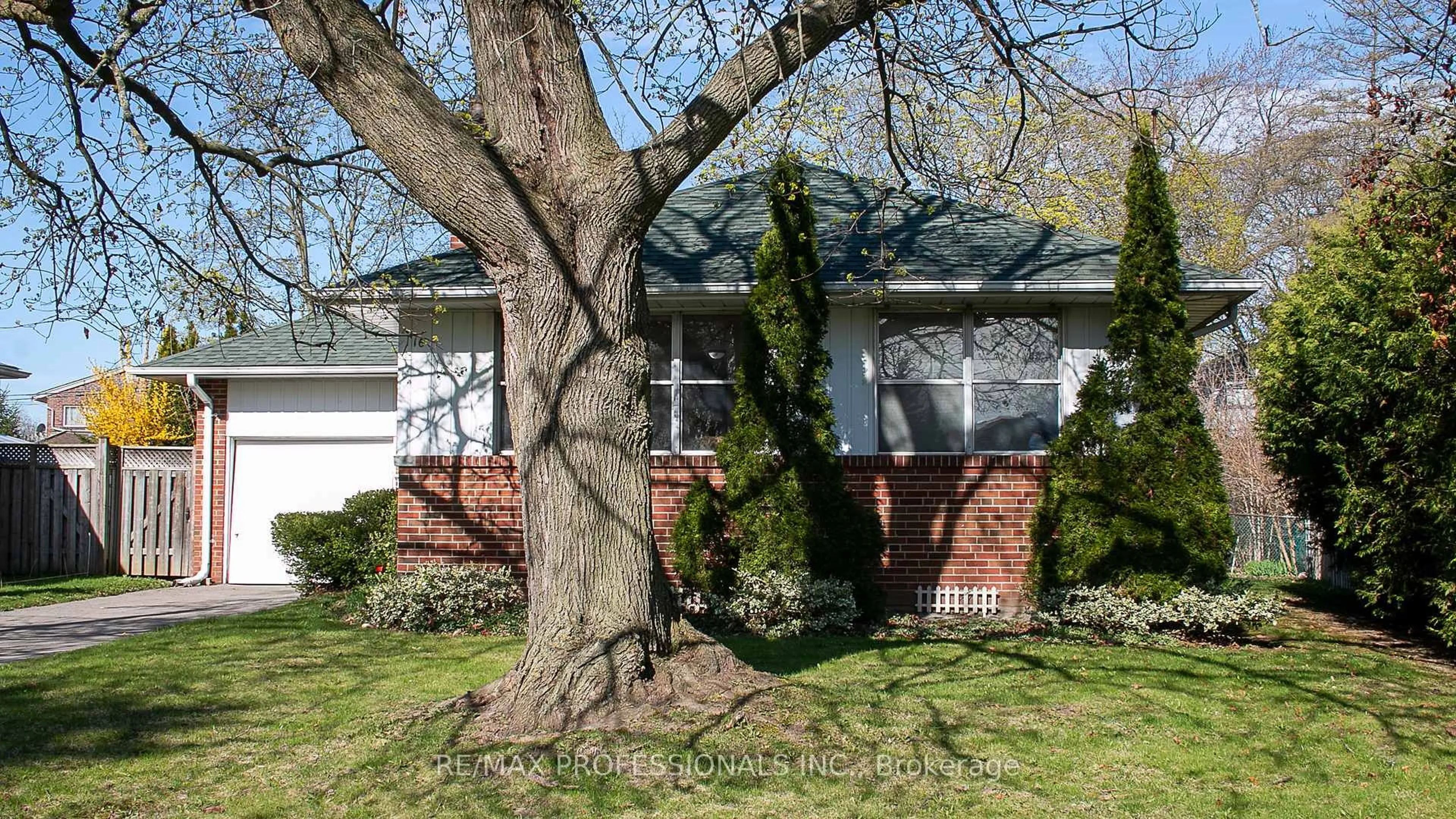 Home with brick exterior material, street for 16 Dornoch Dr, Toronto Ontario M9B 4N8