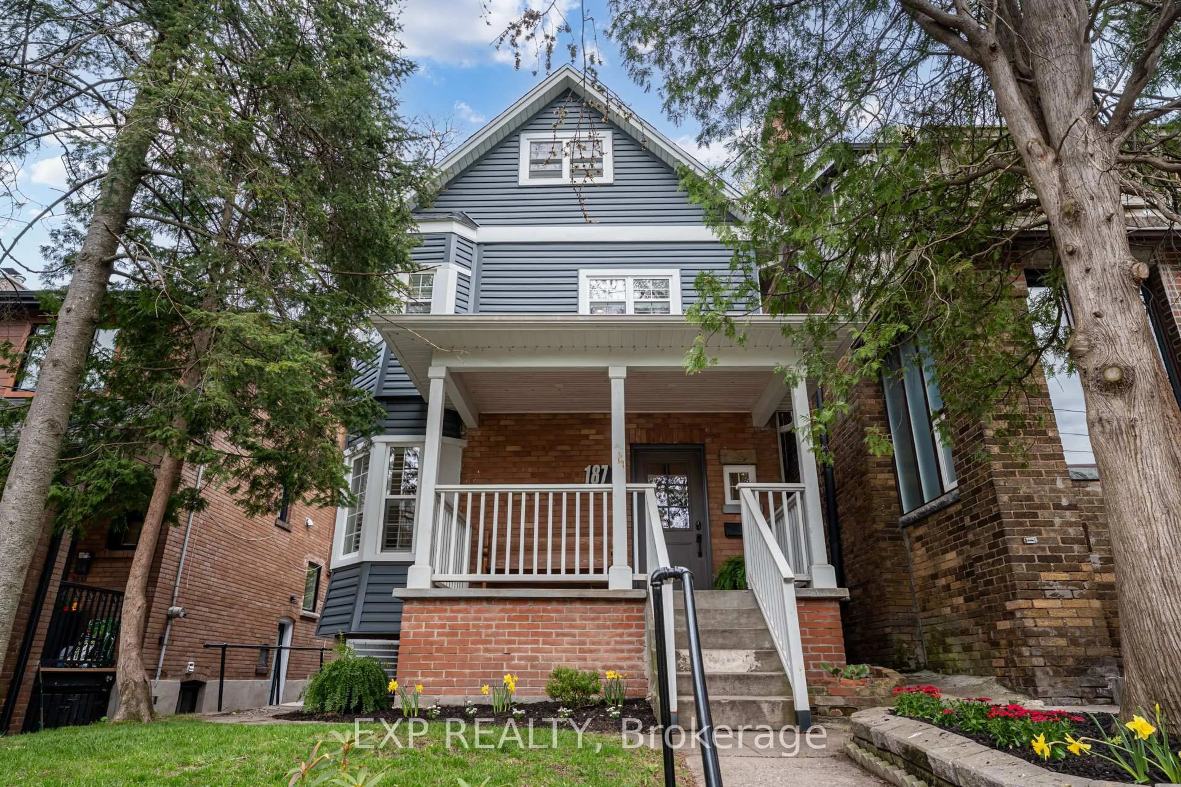 Home with brick exterior material, street for 187 Clendenan Ave, Toronto Ontario M6P 2W9