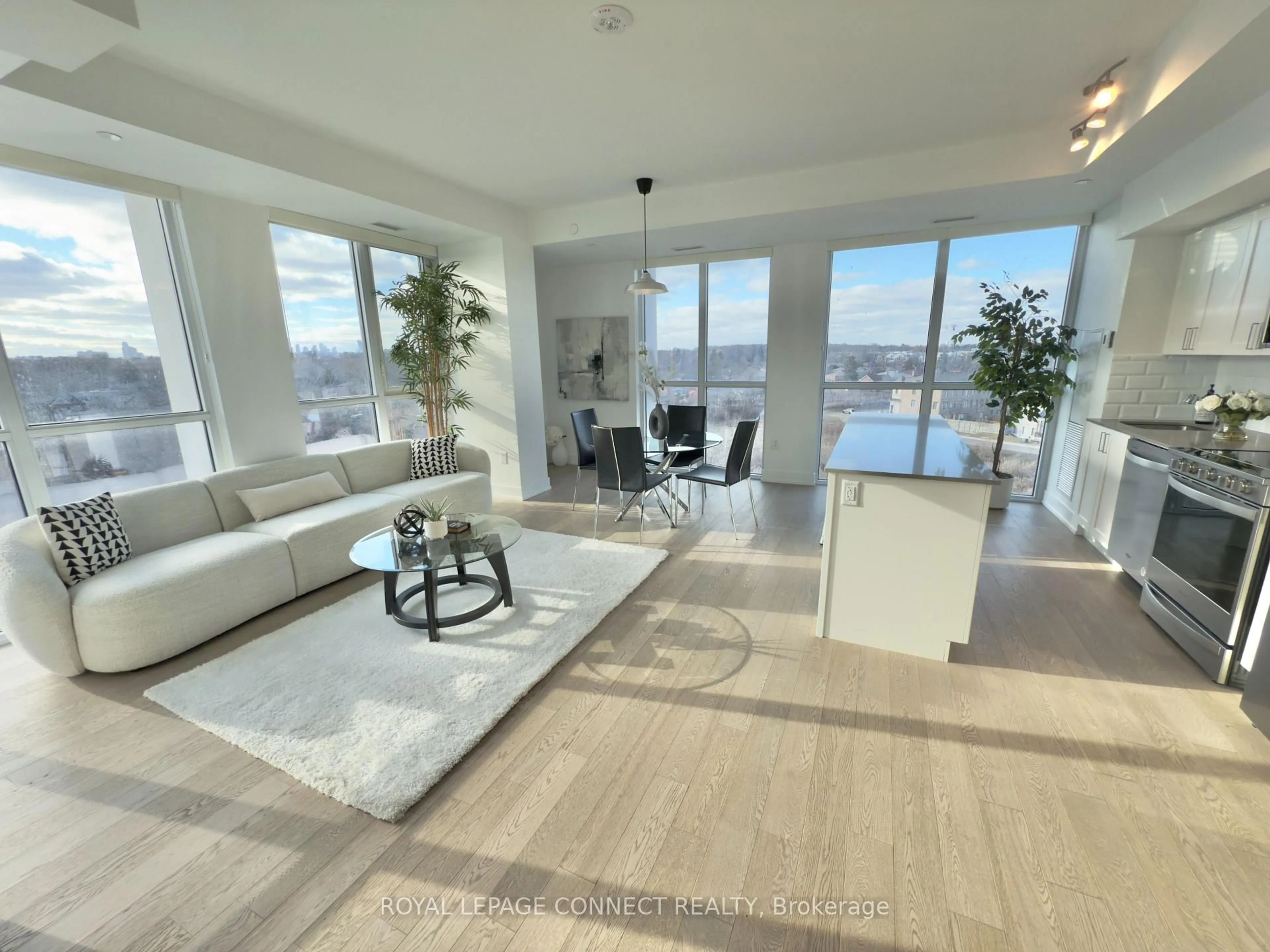 Living room with furniture, unknown for 1063 Douglas McCurdy Comm N/A #603, Mississauga Ontario L5G 4B1