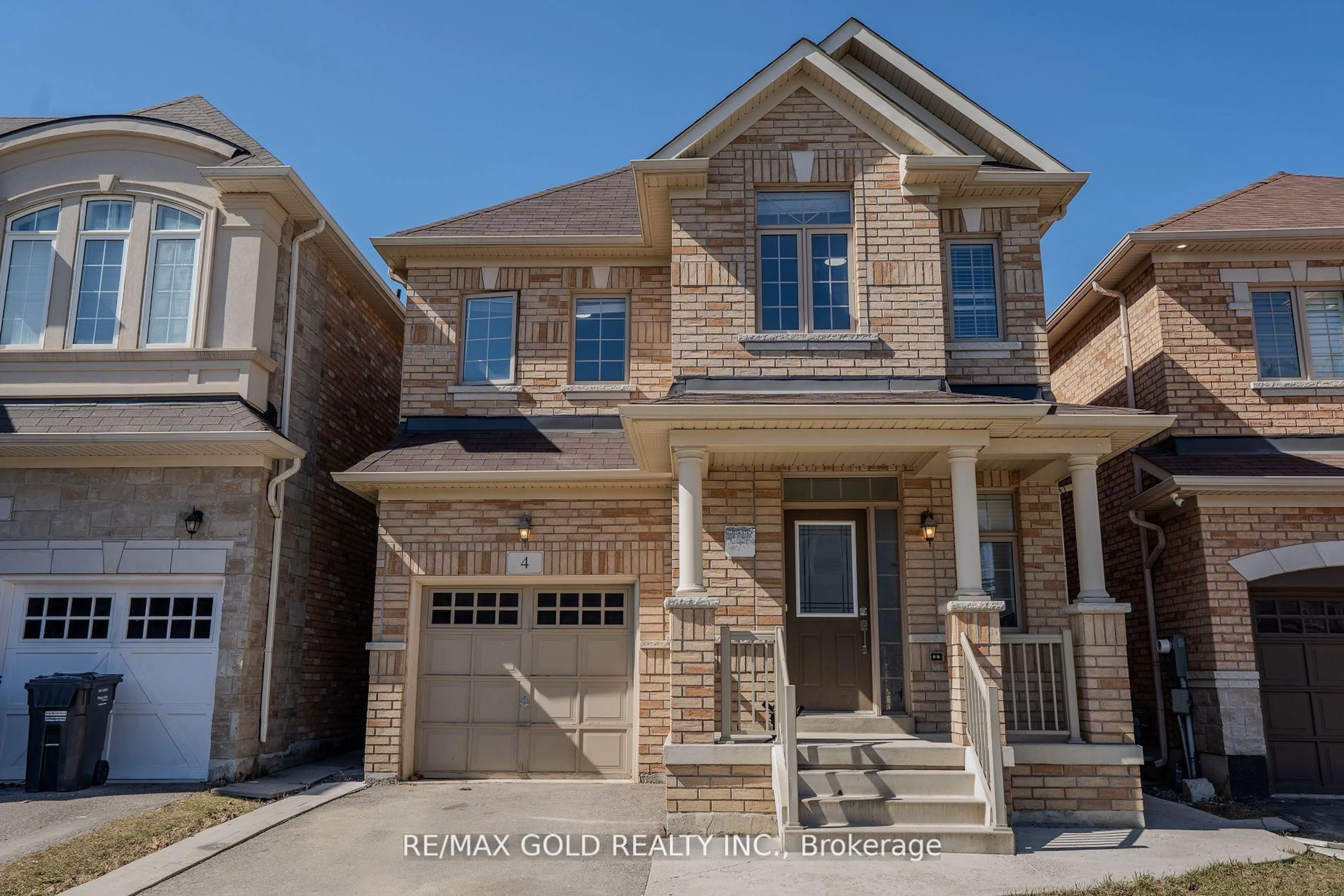 Home with brick exterior material, street for 4 Bilby St, Brampton Ontario L7A 0G4