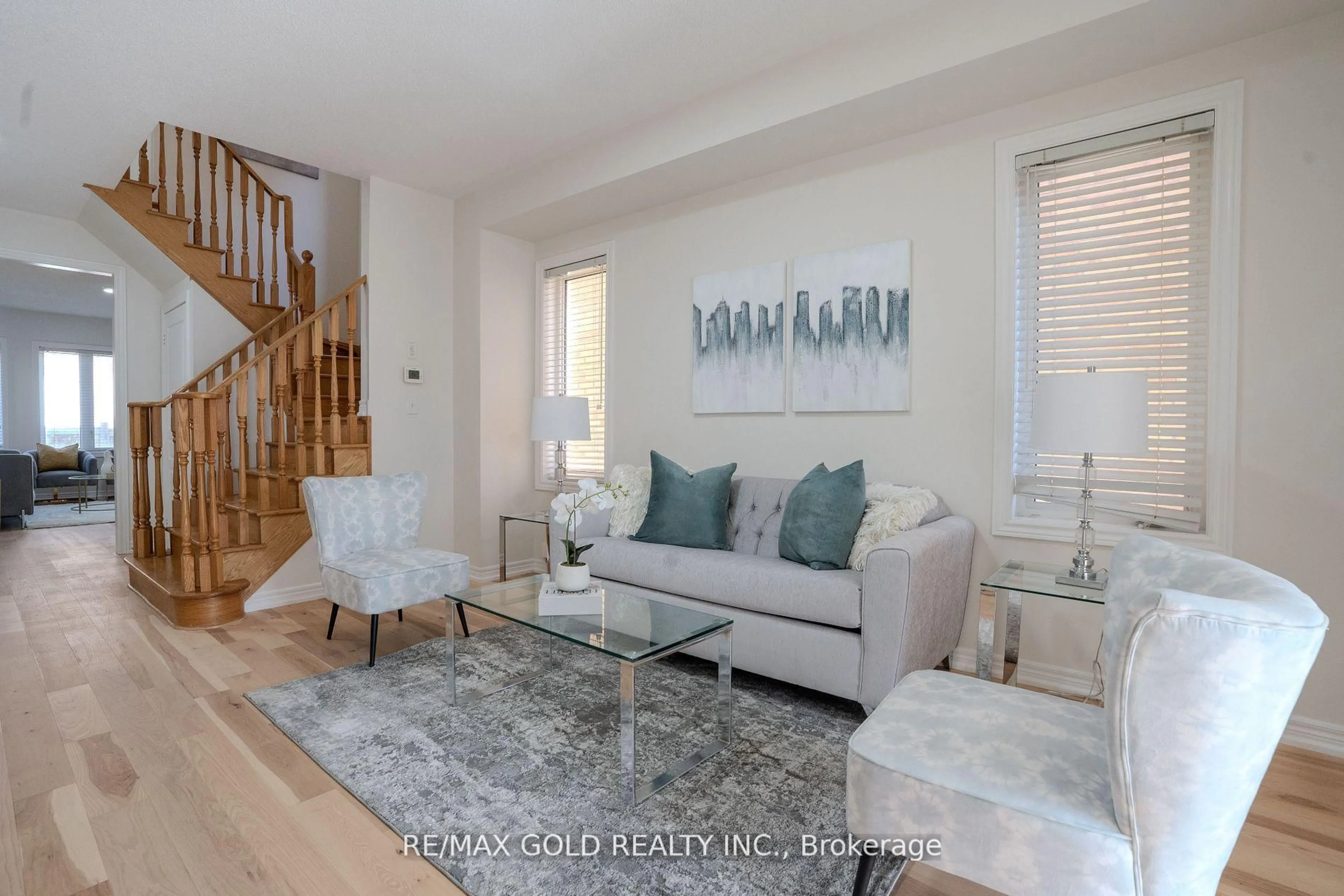Living room with furniture, unknown for 4 Bilby St, Brampton Ontario L7A 0G4