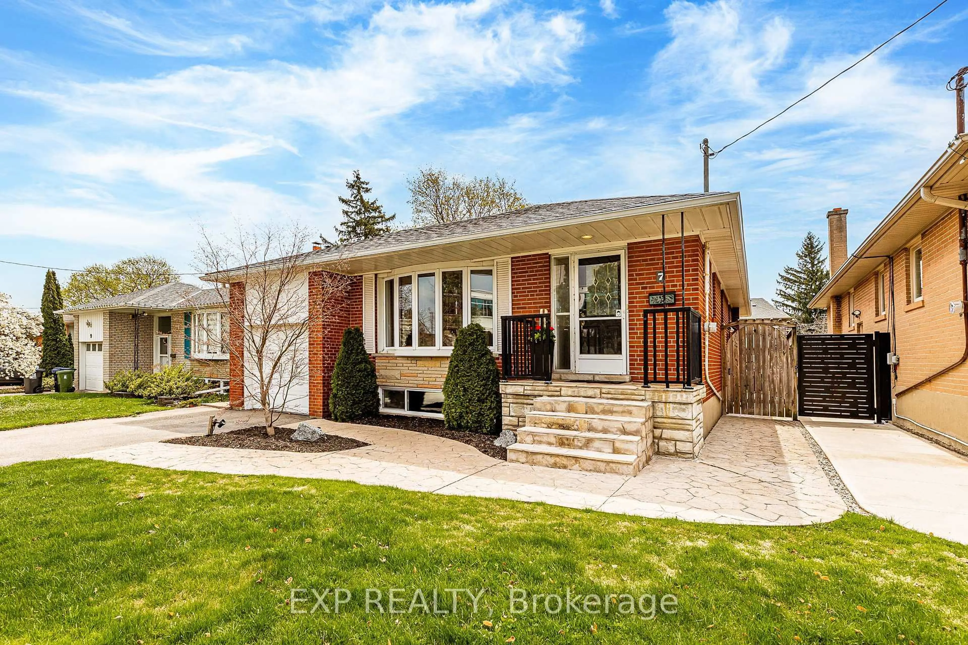 Home with brick exterior material, street for 7 Northcrest Rd, Toronto Ontario M9R 1P5