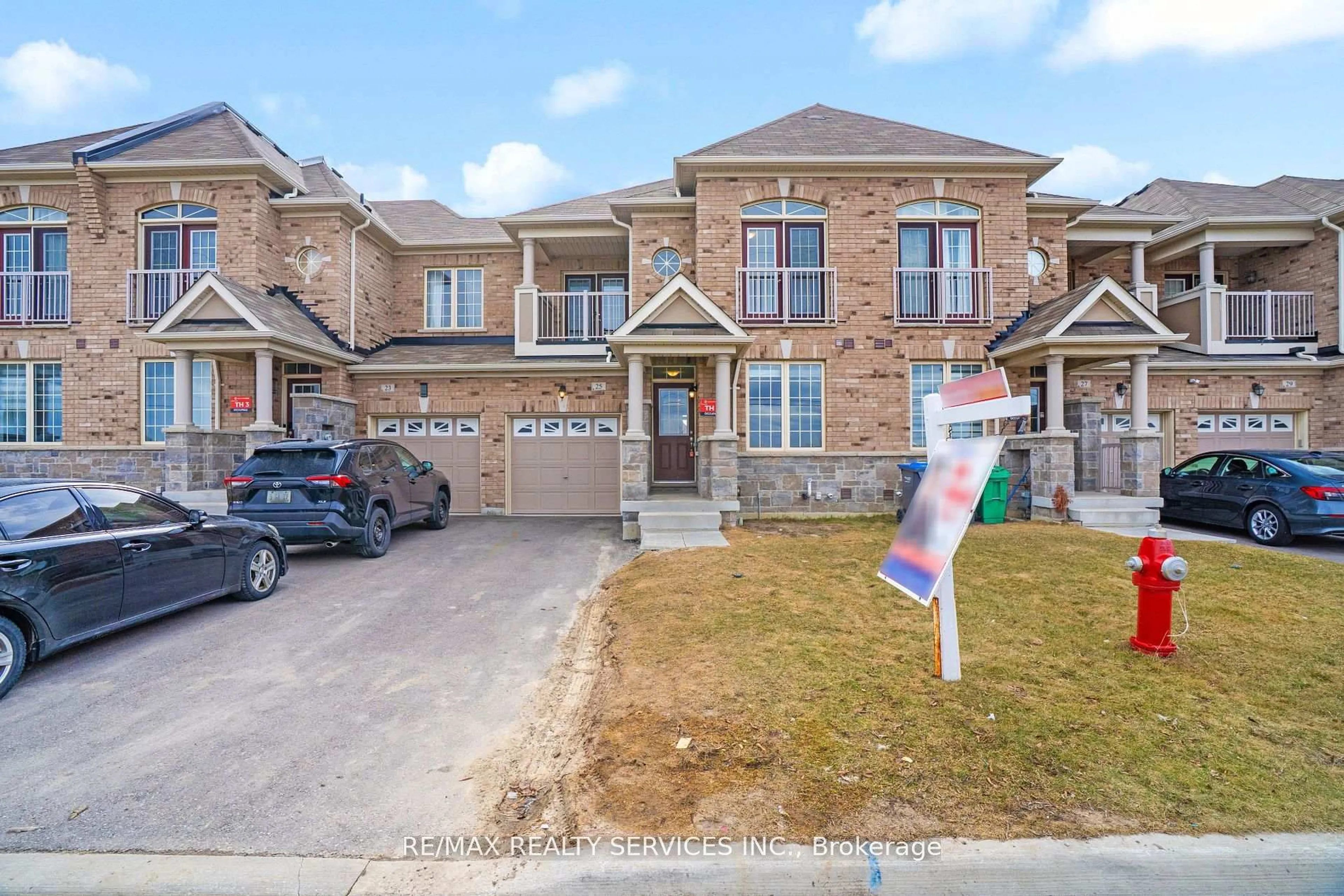 Home with brick exterior material, street for 25 Enclave Tr, Brampton Ontario L6R 4B2