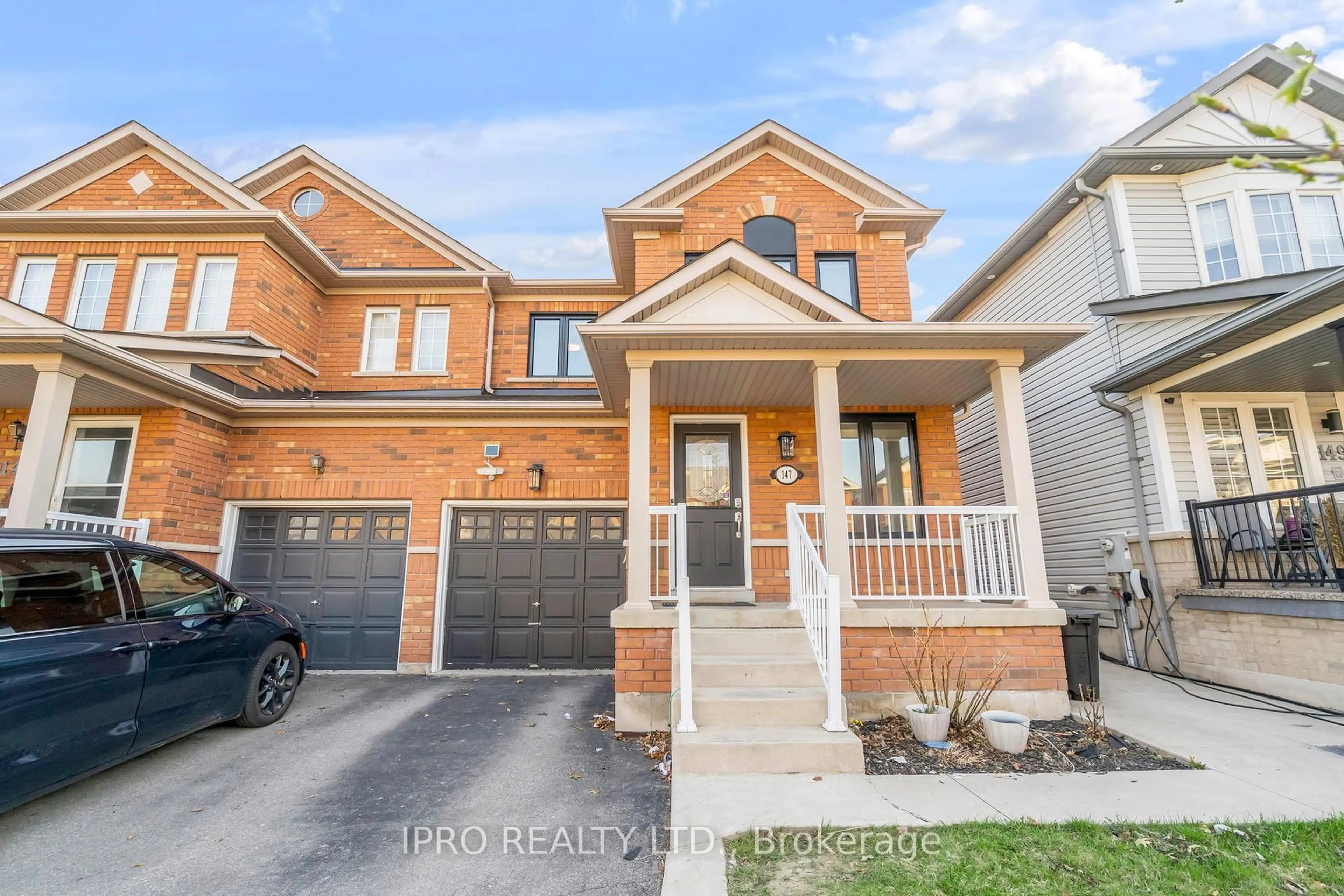 Home with brick exterior material, street for 147 Waters Blvd, Milton Ontario L9T 6K5