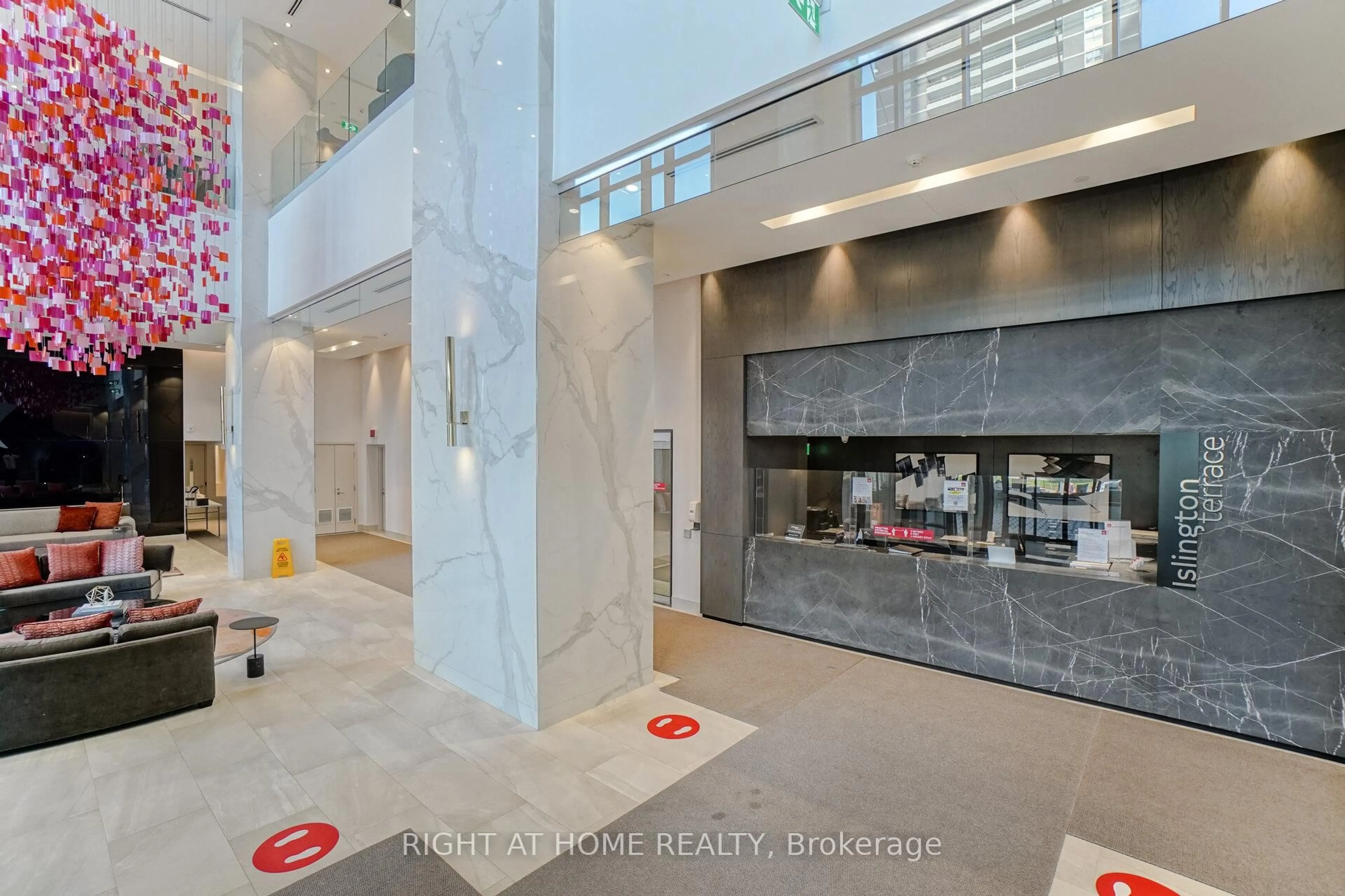 Indoor foyer for 7 Mabelle Ave #3409, Toronto Ontario M9A 4X7